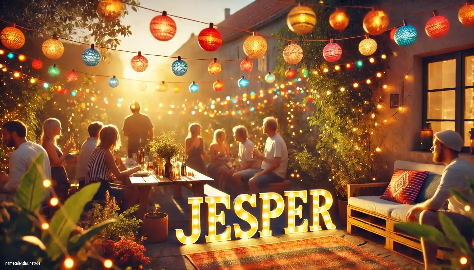 Feier des Namenstages und des Namens - Jesper