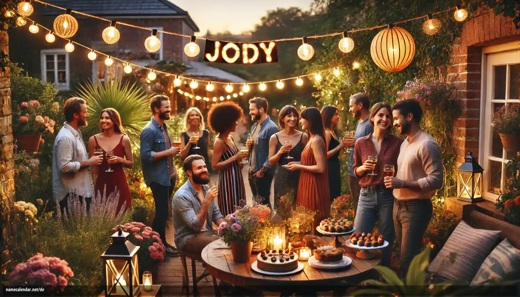 Feier des Namenstages und des Namens - Jody