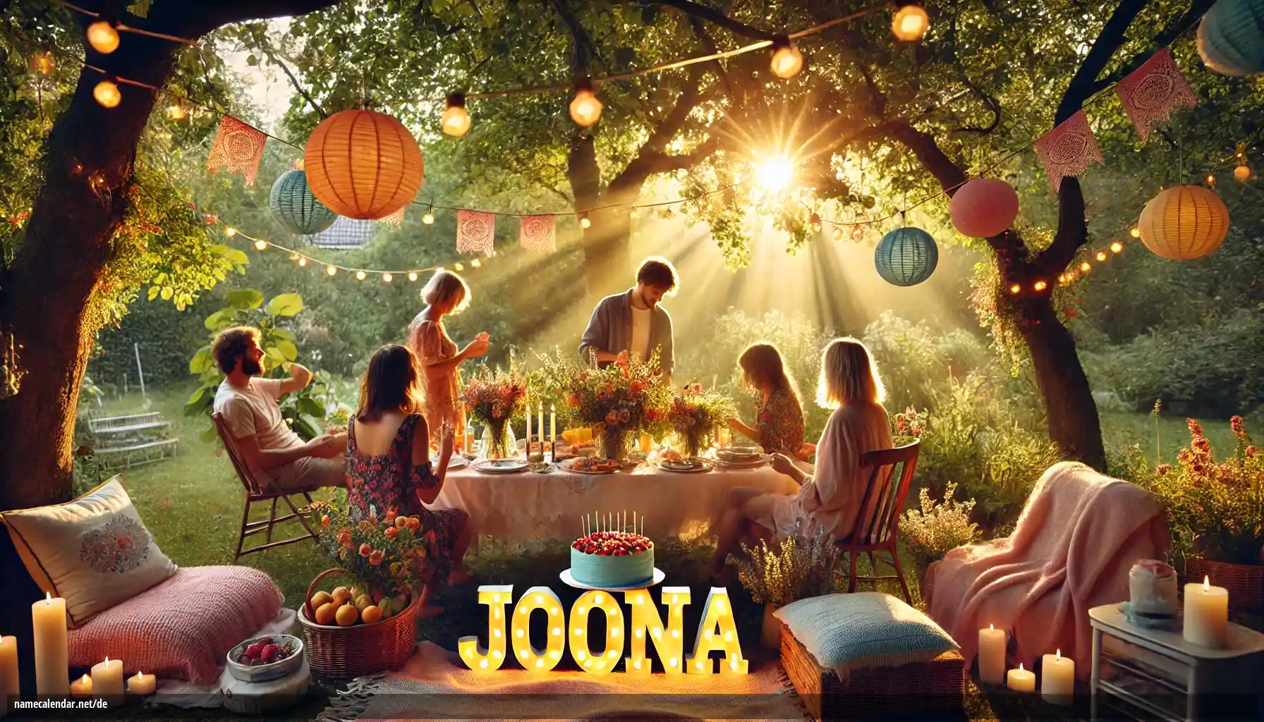 Feier des Namenstages und des Namens - Joona