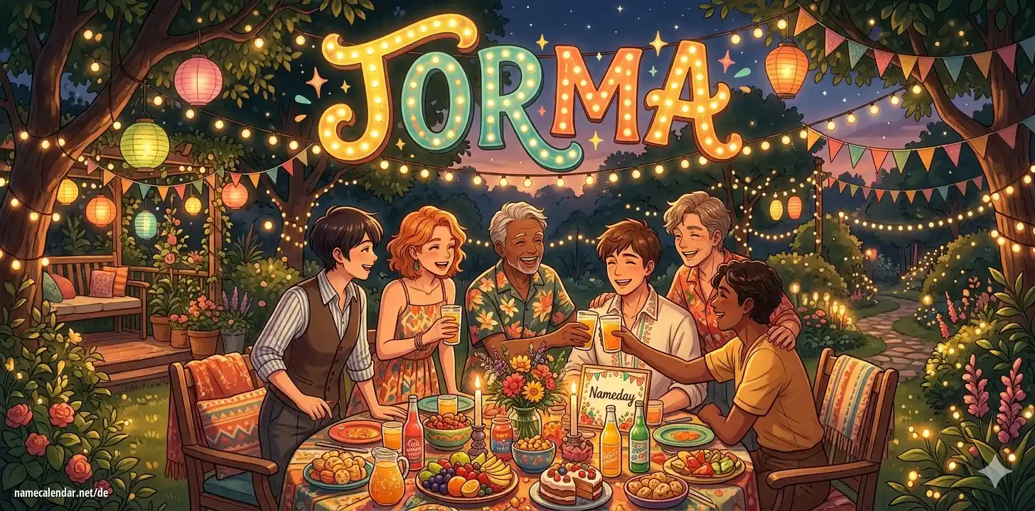 Feier des Namenstages und des Namens - Jorma
