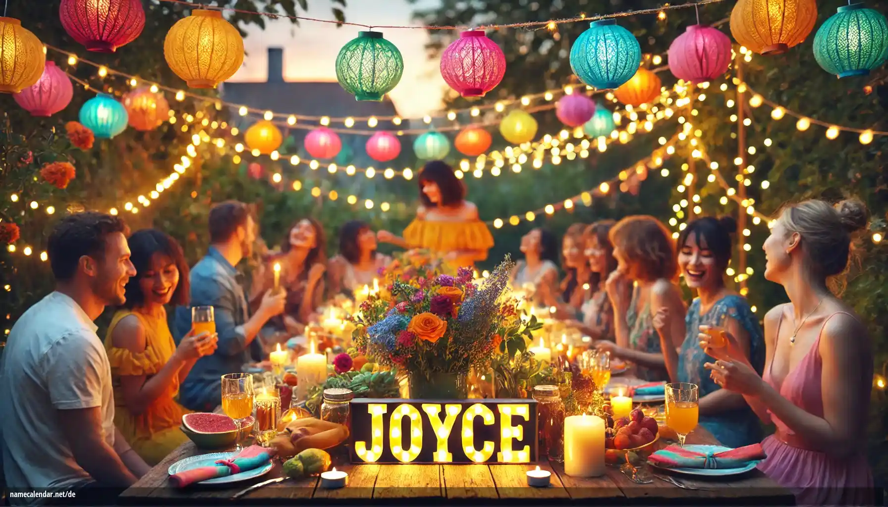 Feier des Namenstages und des Namens - Joyce