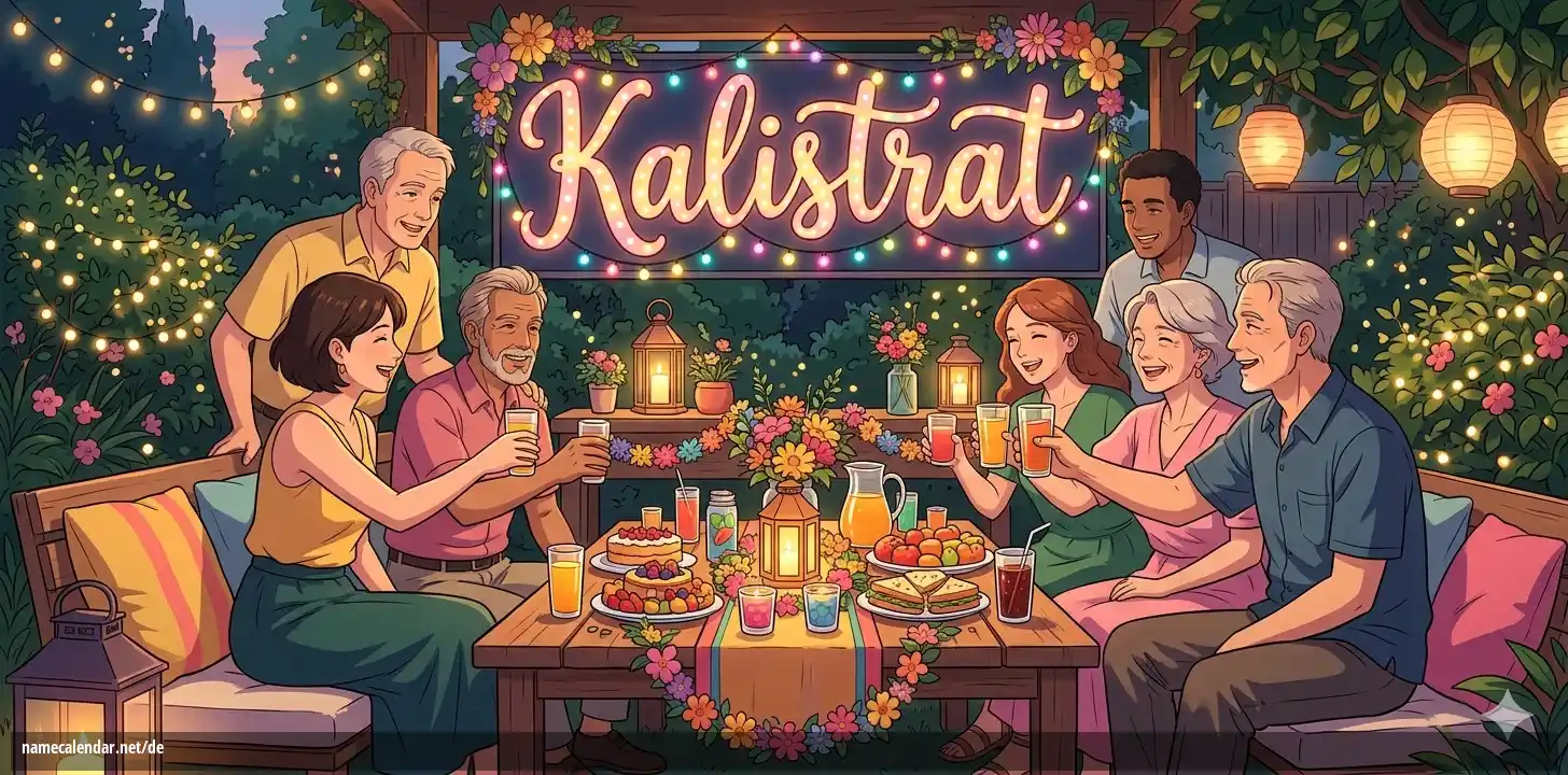 Feier des Namenstages und des Namens - Kalistrat