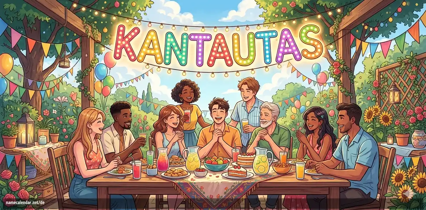 Feier des Namenstages und des Namens - Kantautas