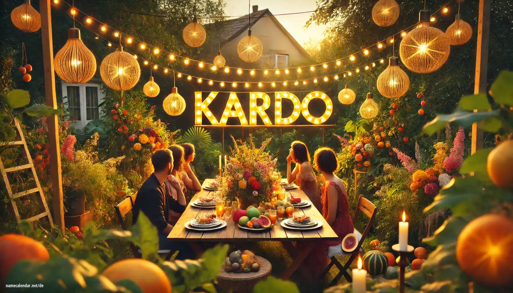 Feier des Namenstages und des Namens - Kardo