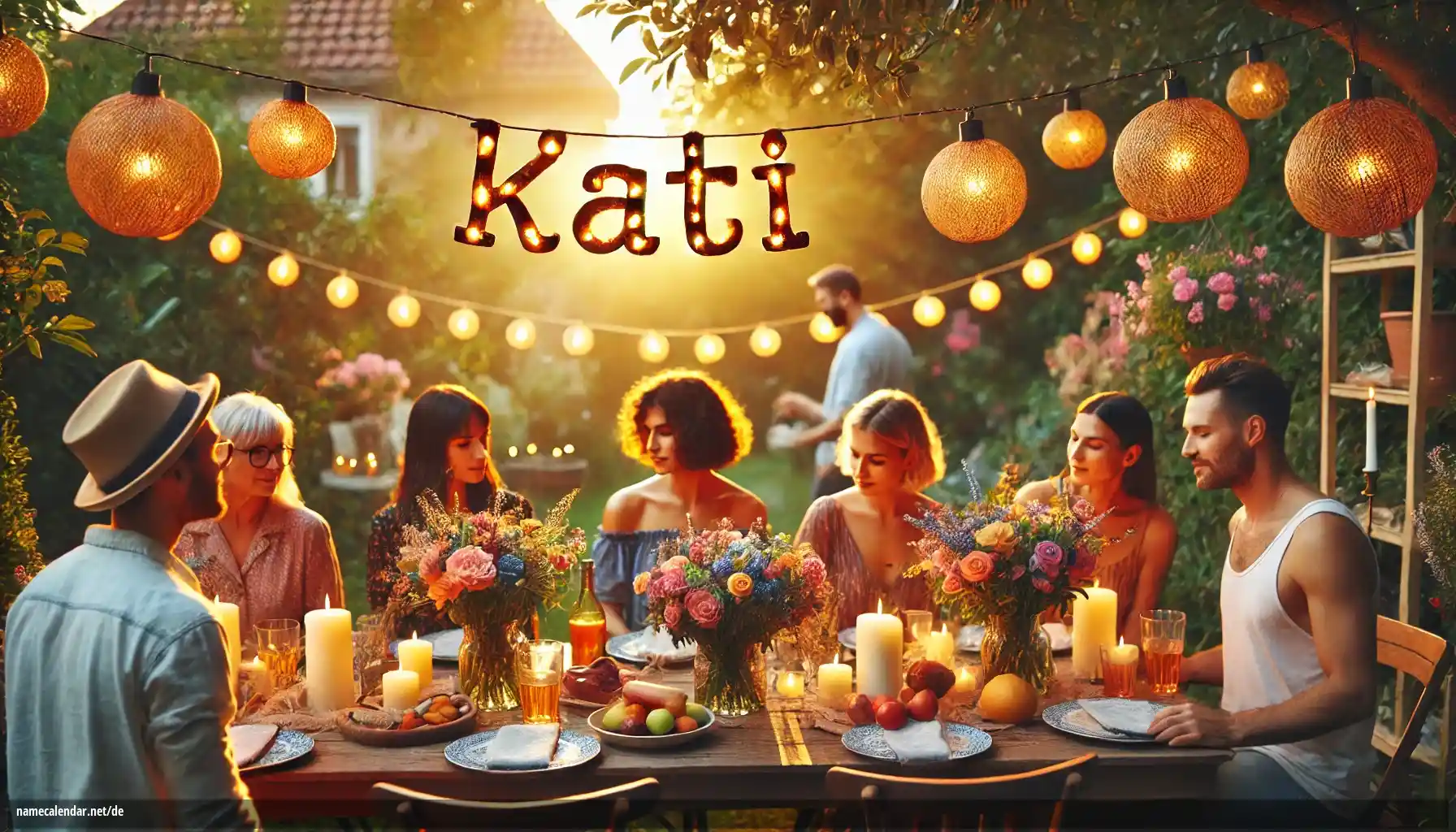 Feier des Namenstages und des Namens - Kati