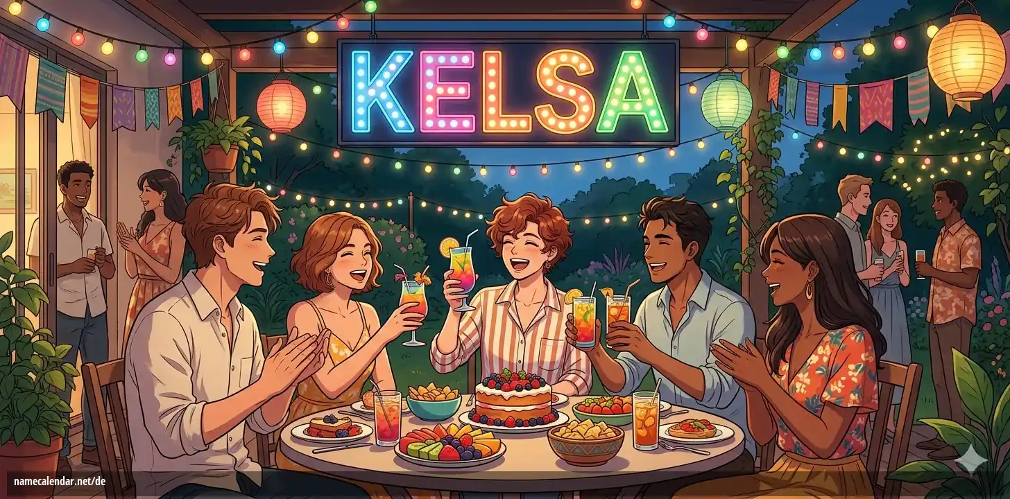 Feier des Namenstages und des Namens - Kelsa