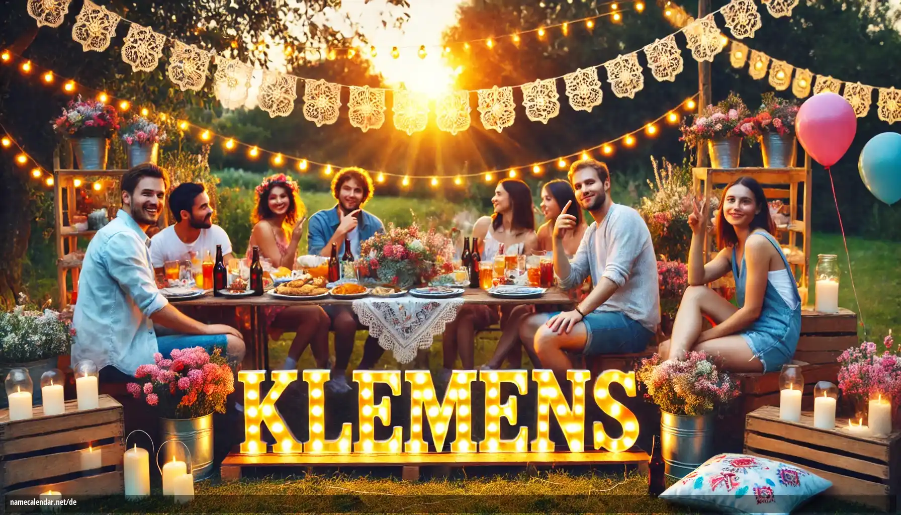 Feier des Namenstages und des Namens - Klemens