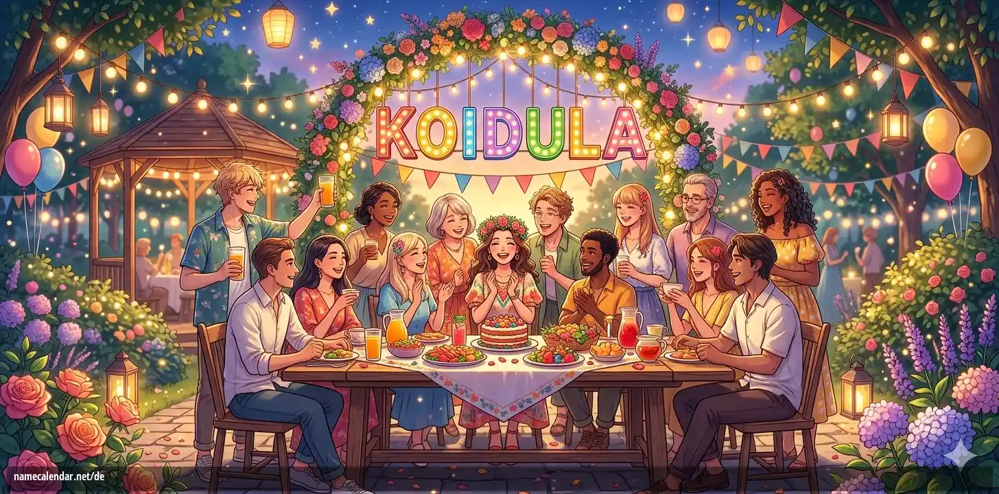 Feier des Namenstages und des Namens - Koidula