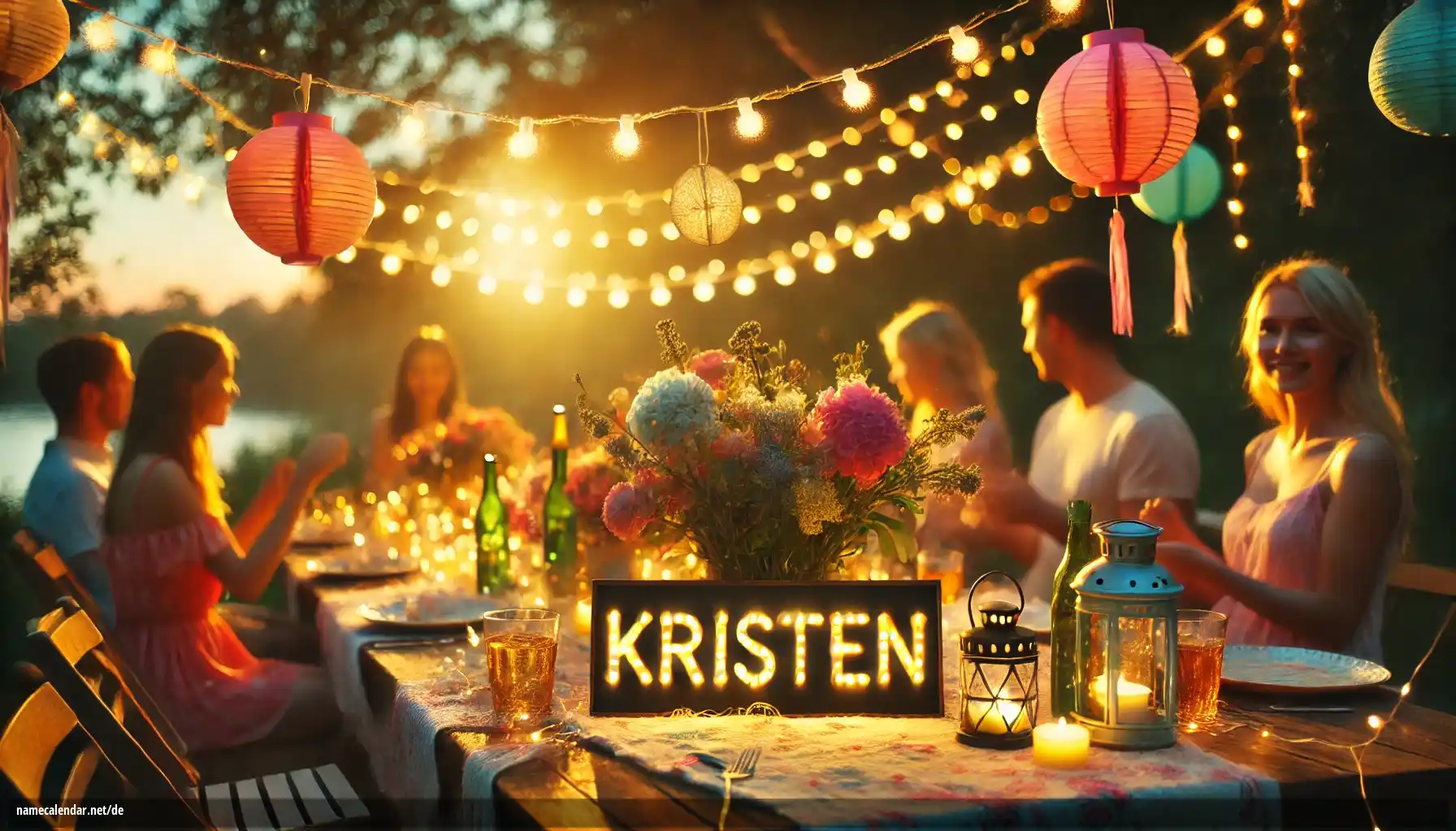 Feier des Namenstages und des Namens - Kristen