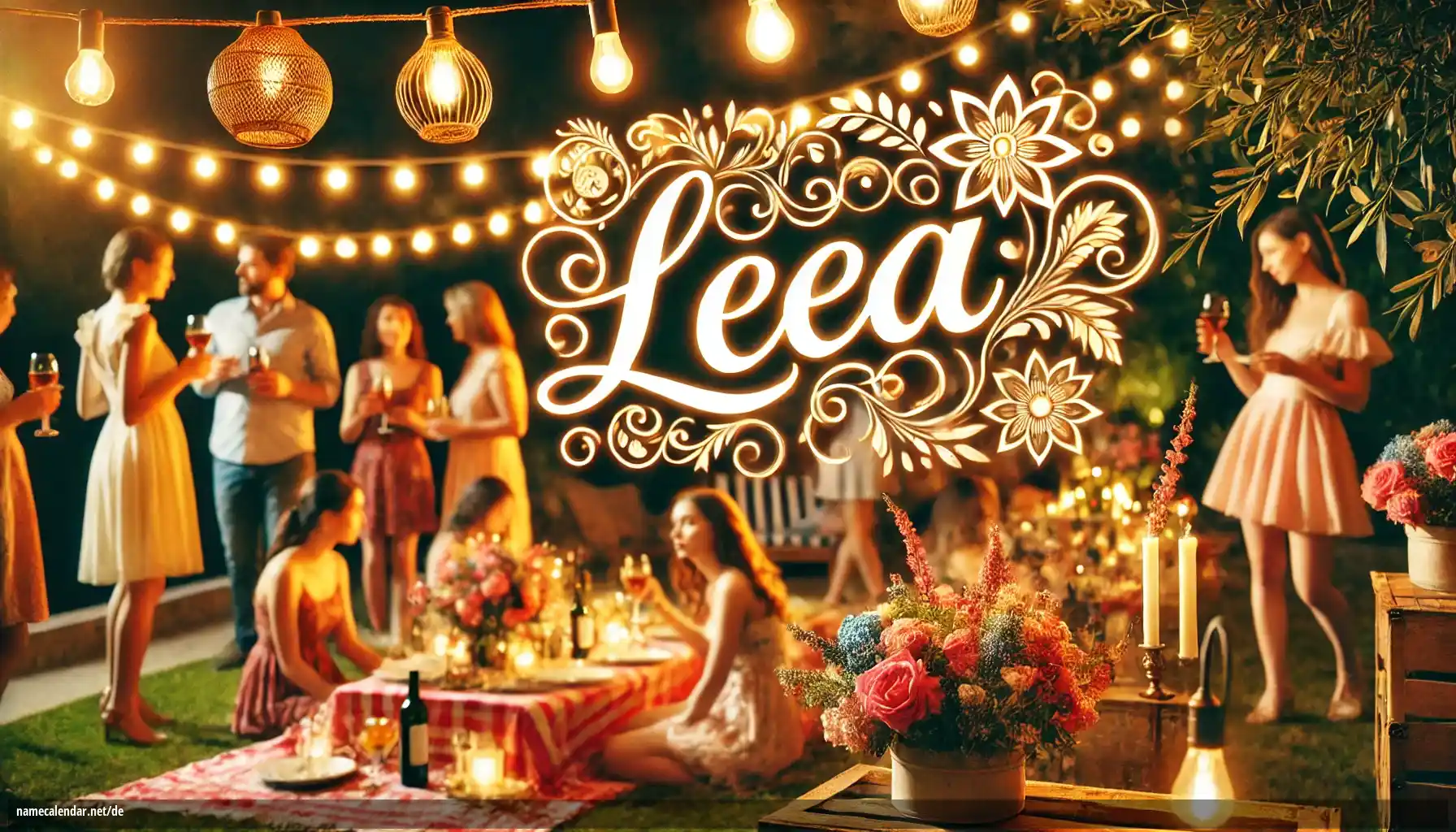 Feier des Namenstages und des Namens - Leea