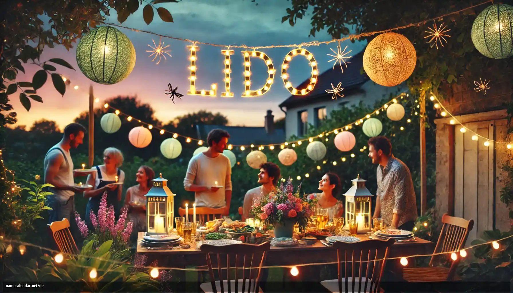 Feier des Namenstages und des Namens - Lido