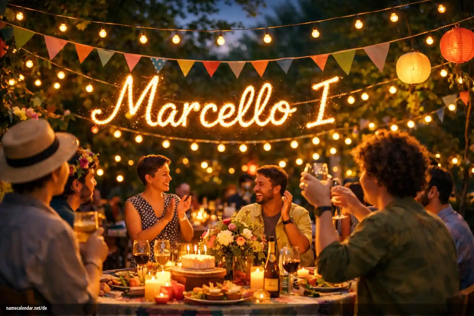 Feier des Namenstages und des Namens - Marcello I