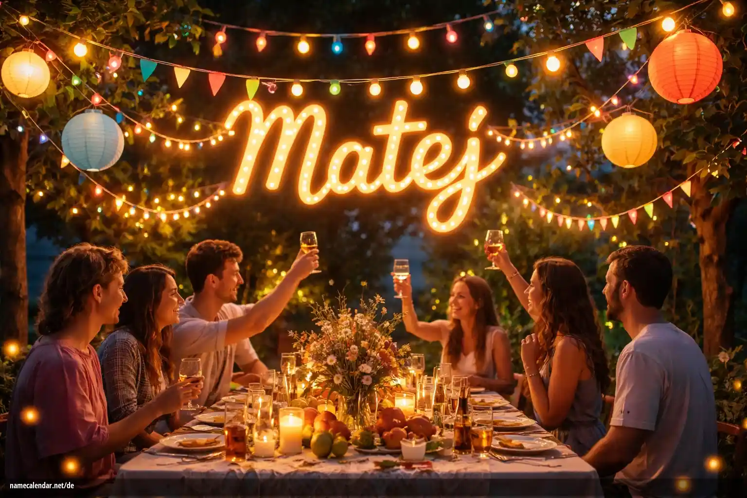 Feier des Namenstages und des Namens - Matej