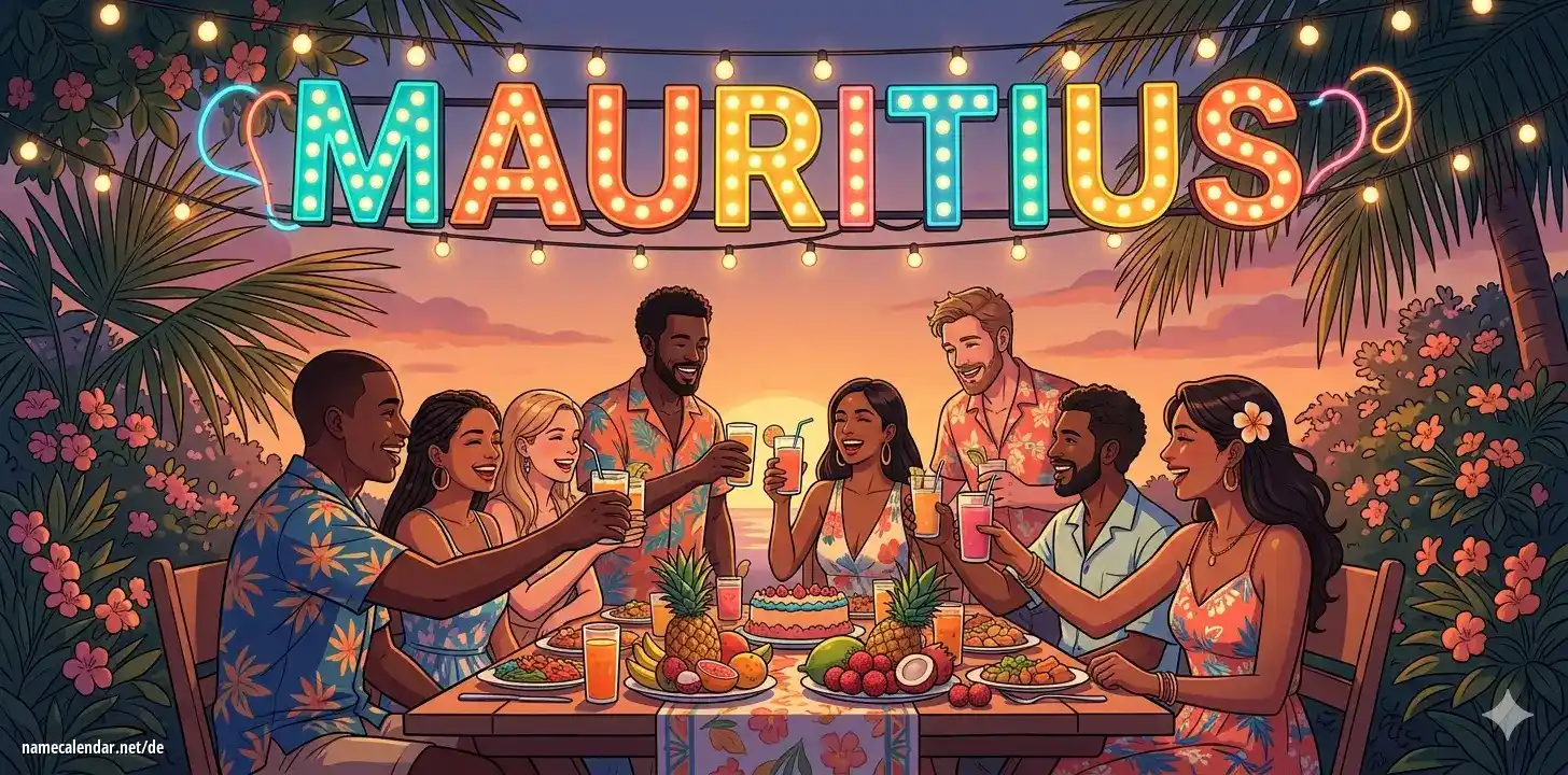 Feier des Namenstages und des Namens - Mauritius