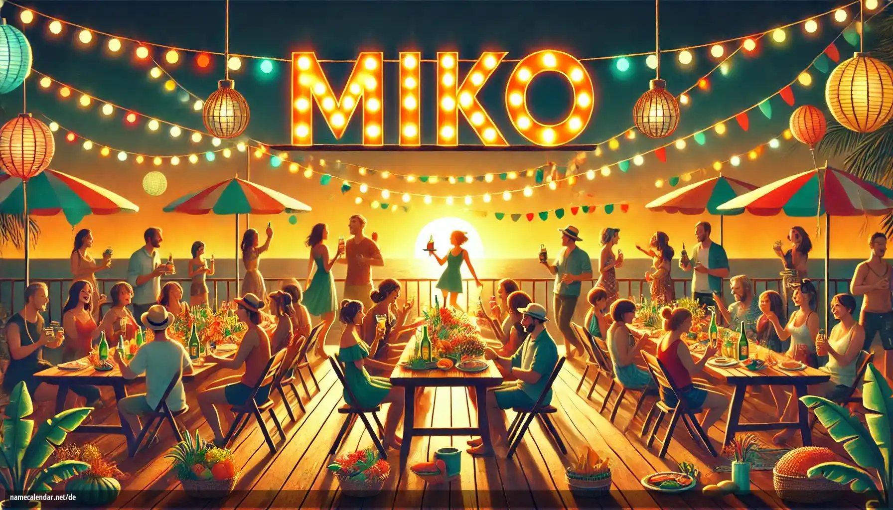 Feier des Namenstages und des Namens - Miko