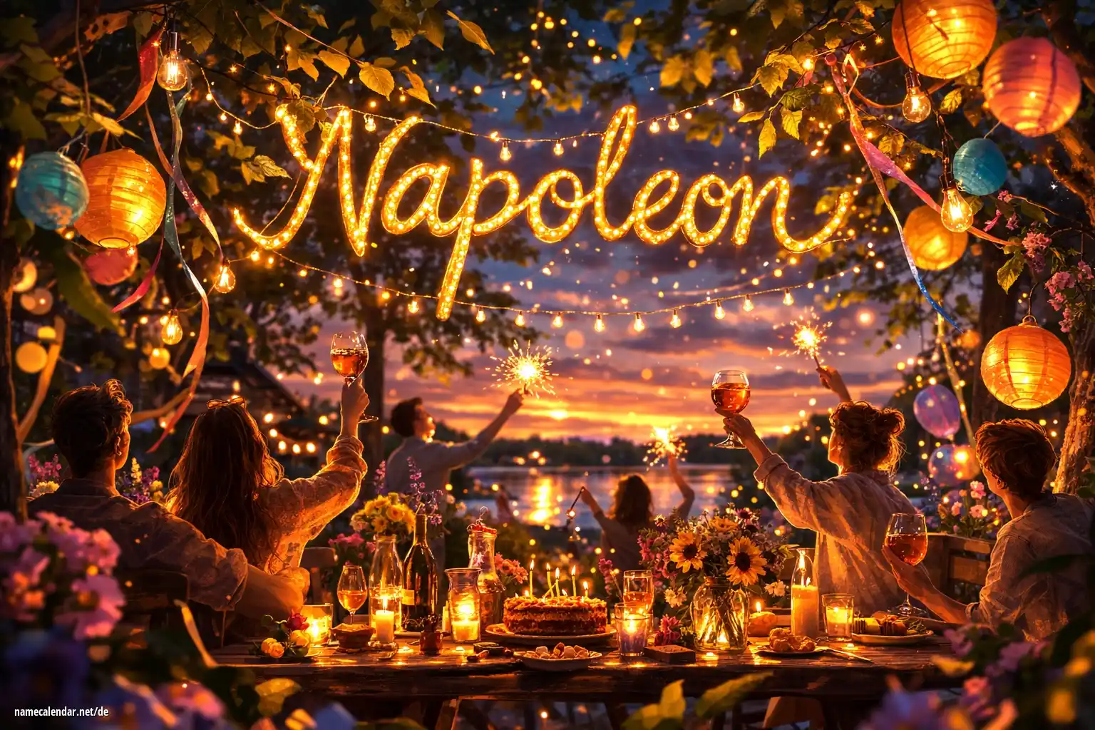 Feier des Namenstages und des Namens - Napoléon