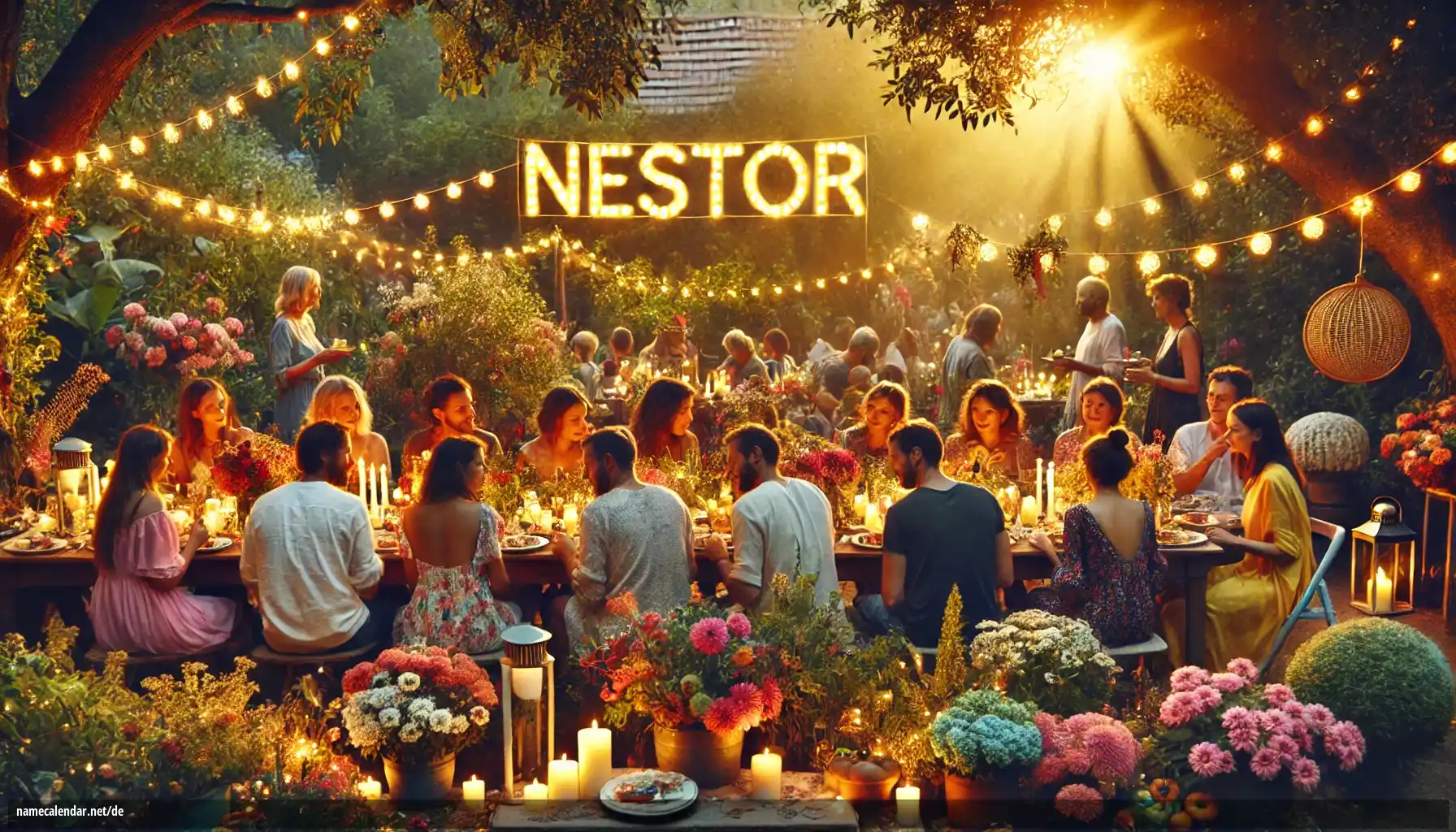 Feier des Namenstages und des Namens - Nestor