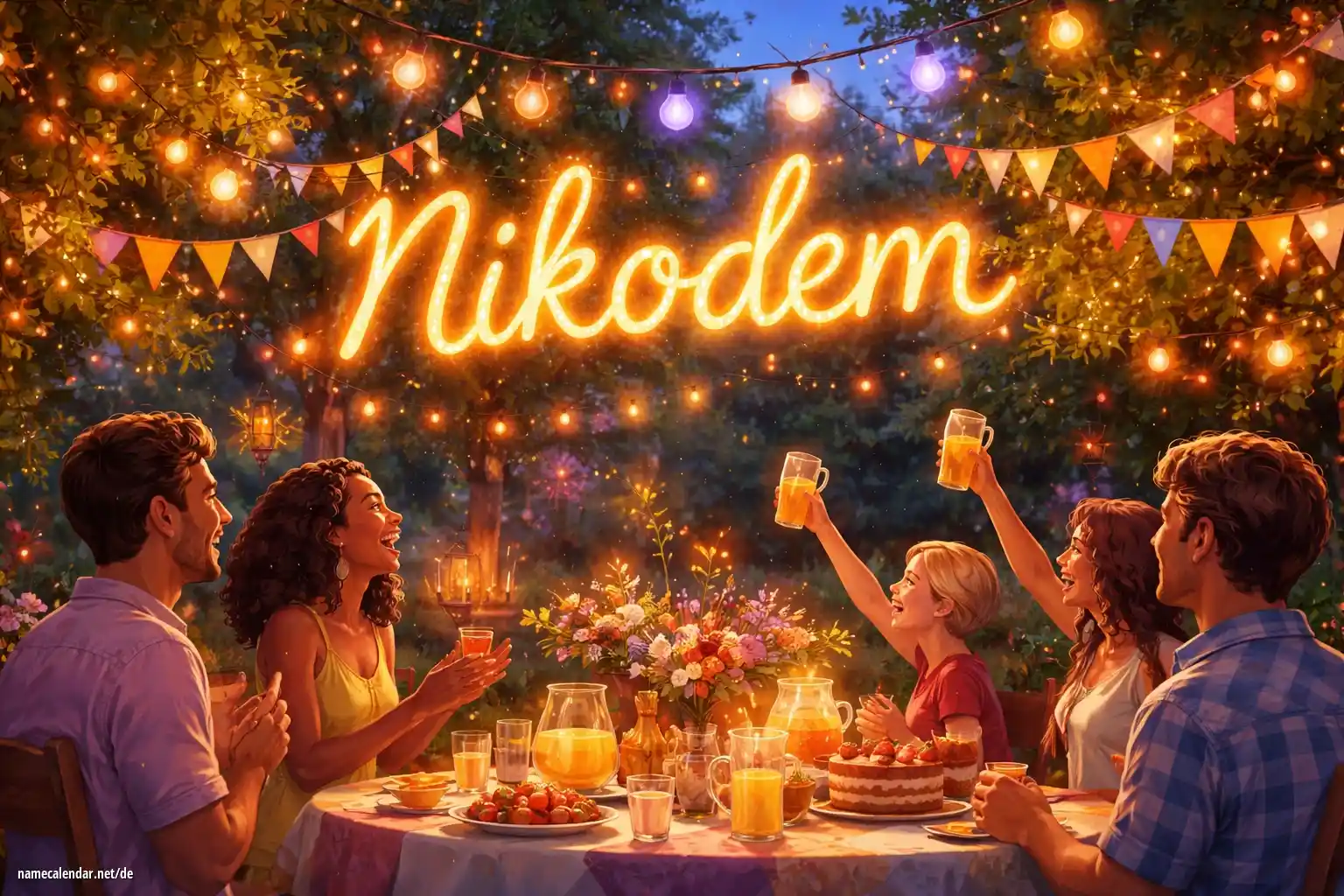 Feier des Namenstages und des Namens - Nikodem