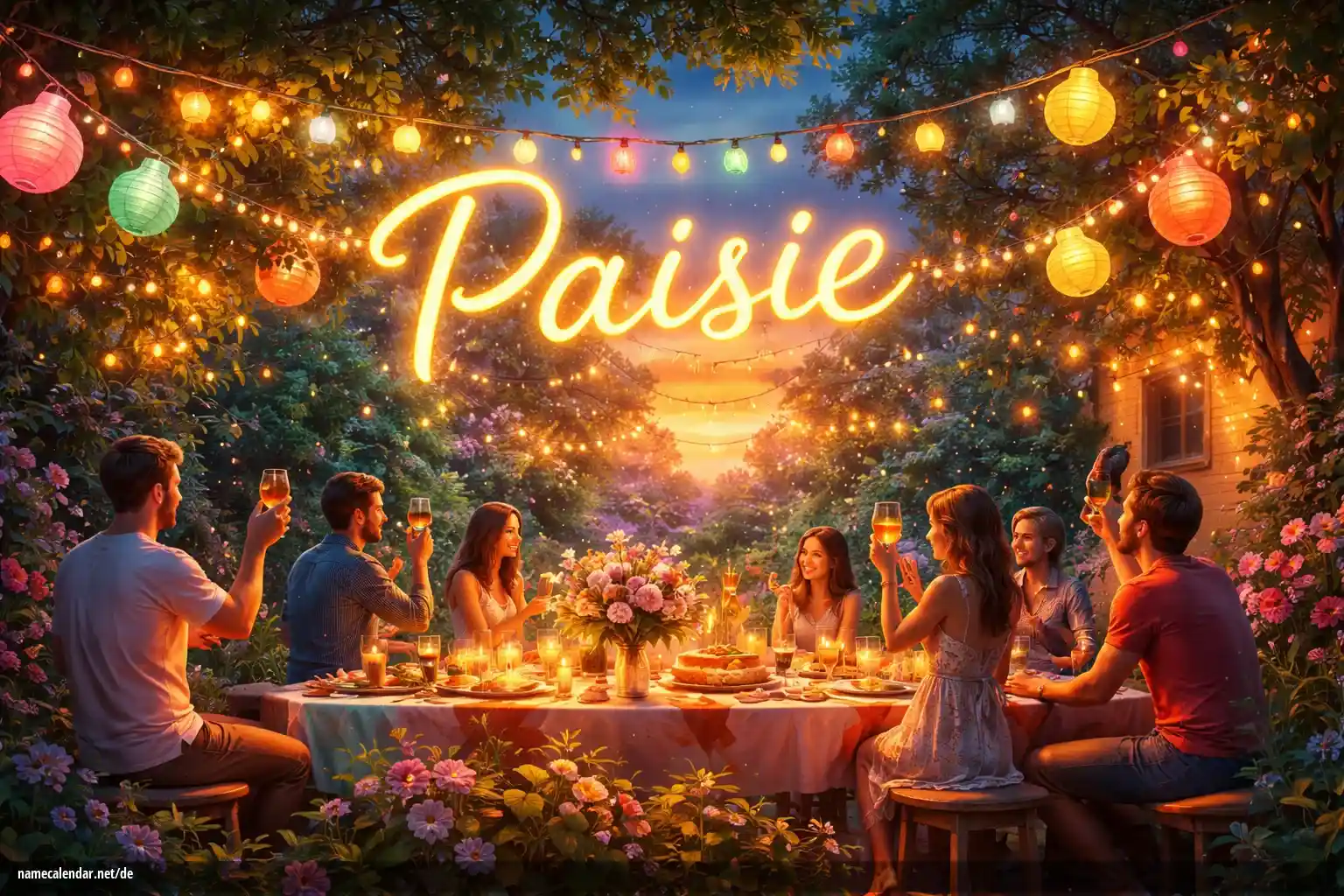 Feier des Namenstages und des Namens - Paisie
