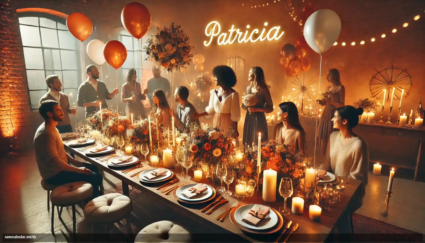 Feier des Namenstages und des Namens - Patricia