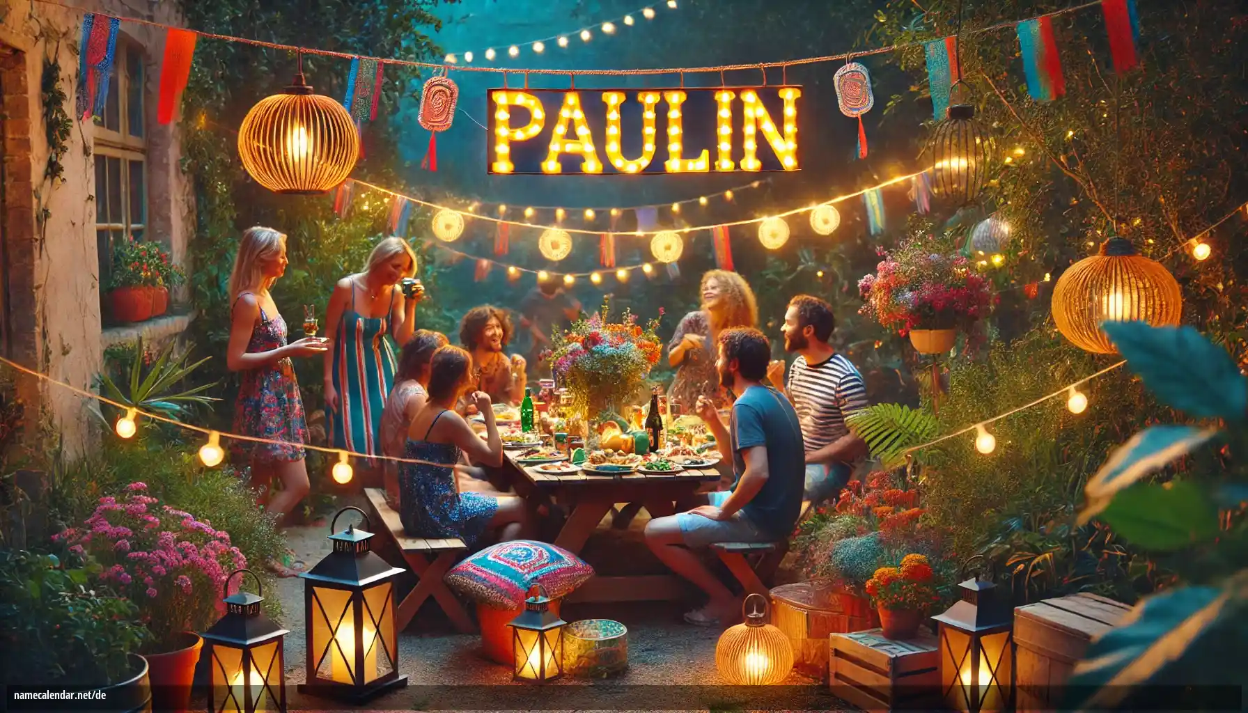 Feier des Namenstages und des Namens - Paulin