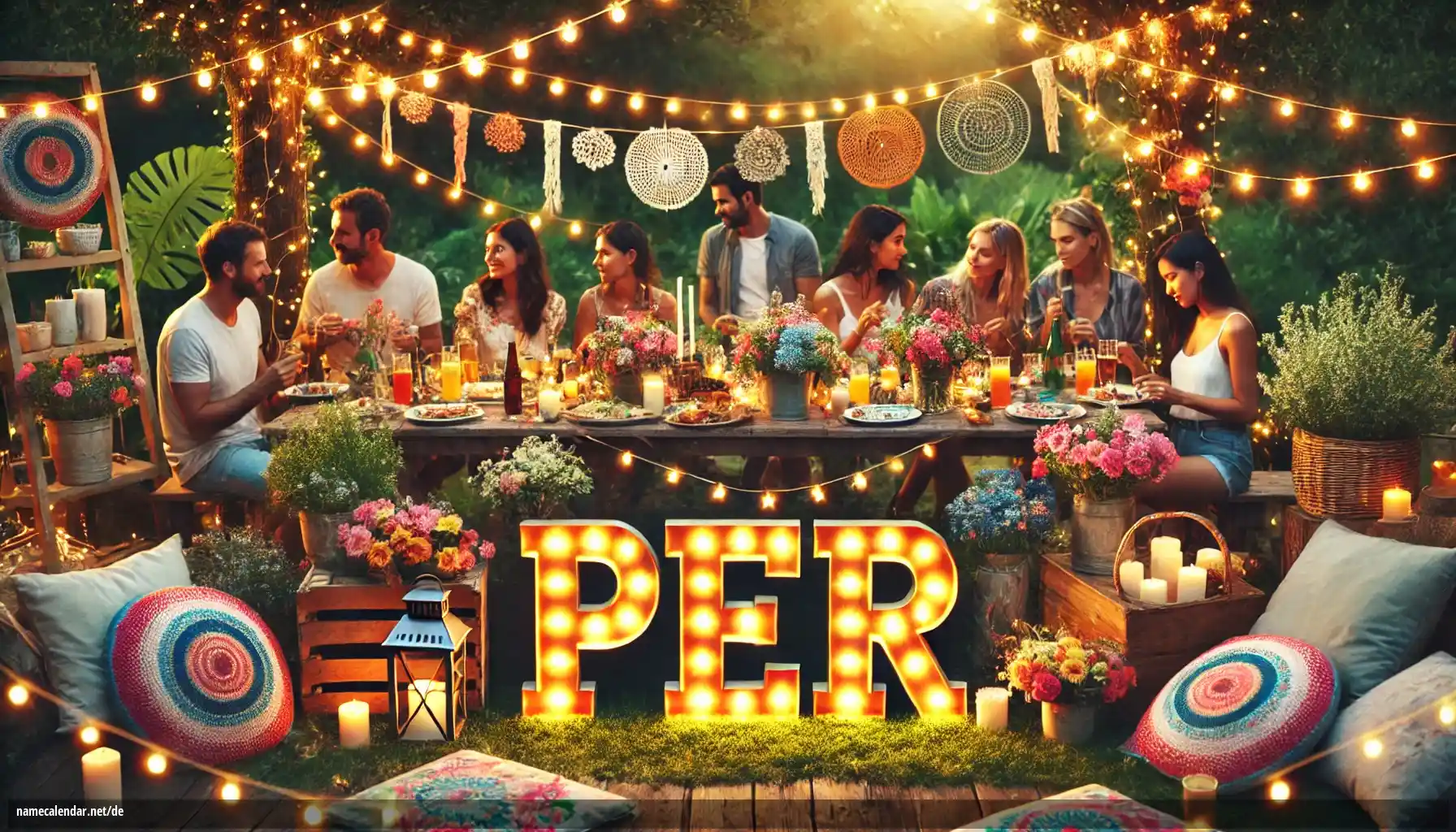 Feier des Namenstages und des Namens - Per