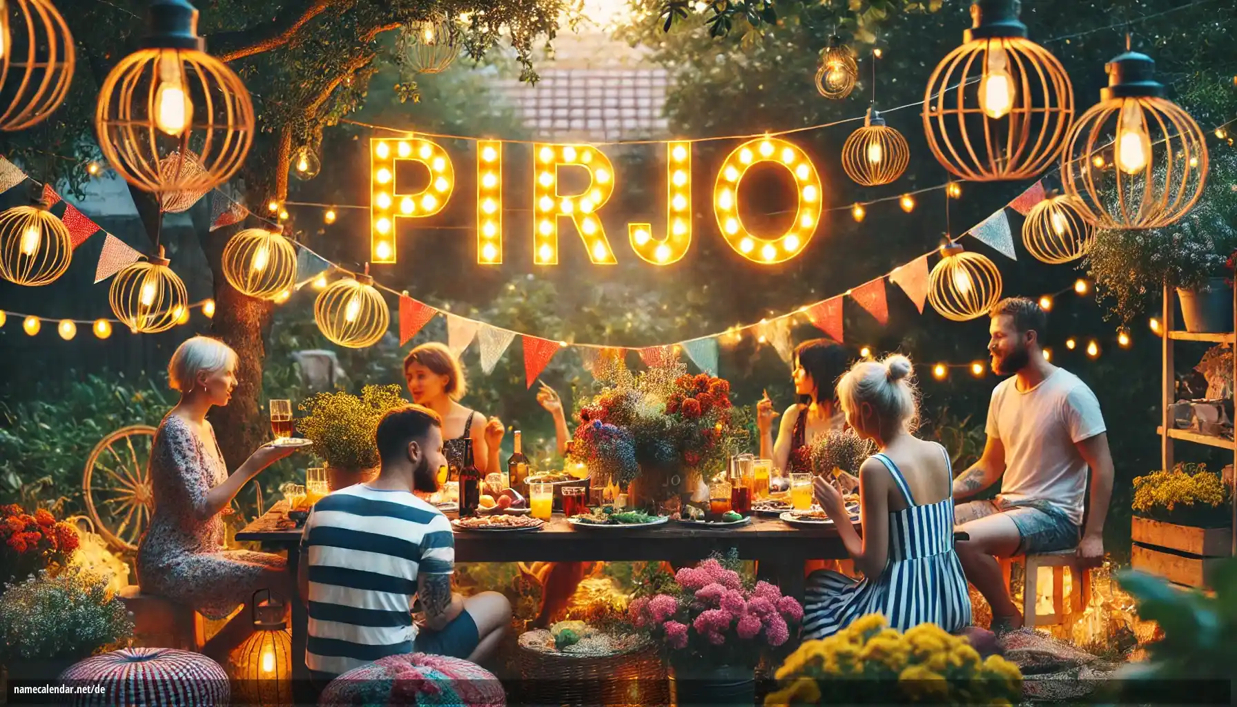 Feier des Namenstages und des Namens - Pirjo