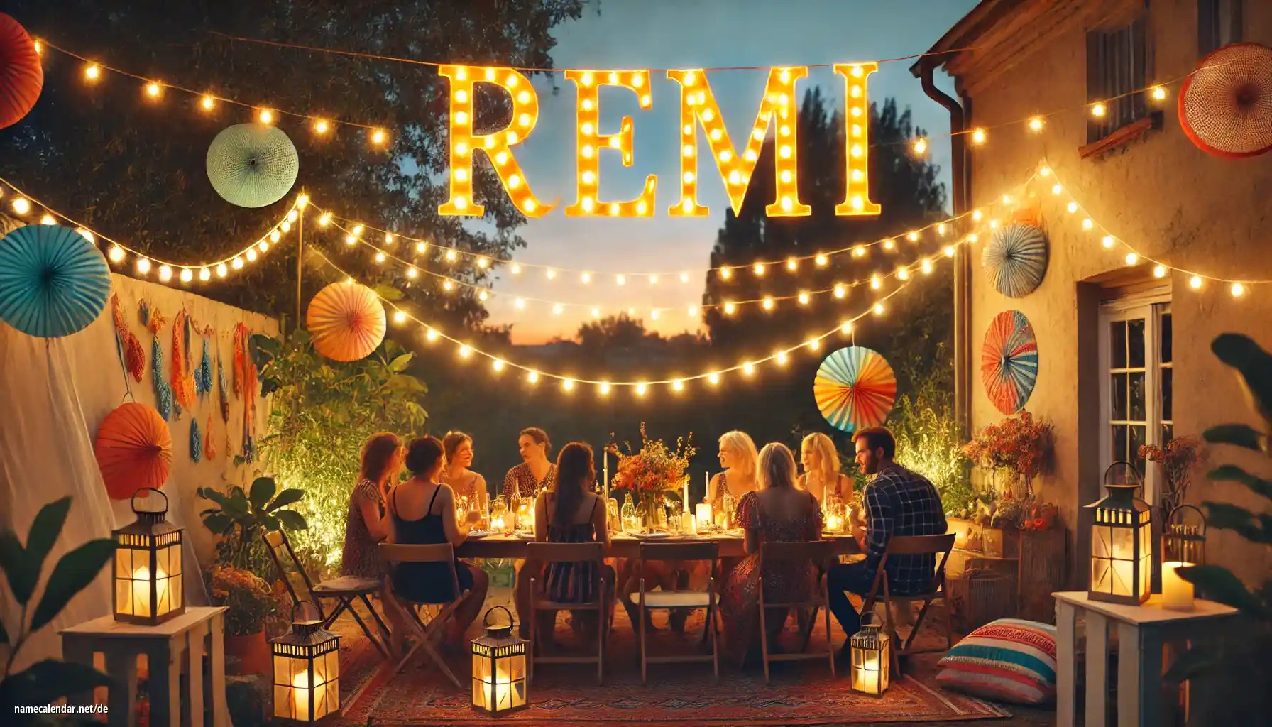 Feier des Namenstages und des Namens - Rémi