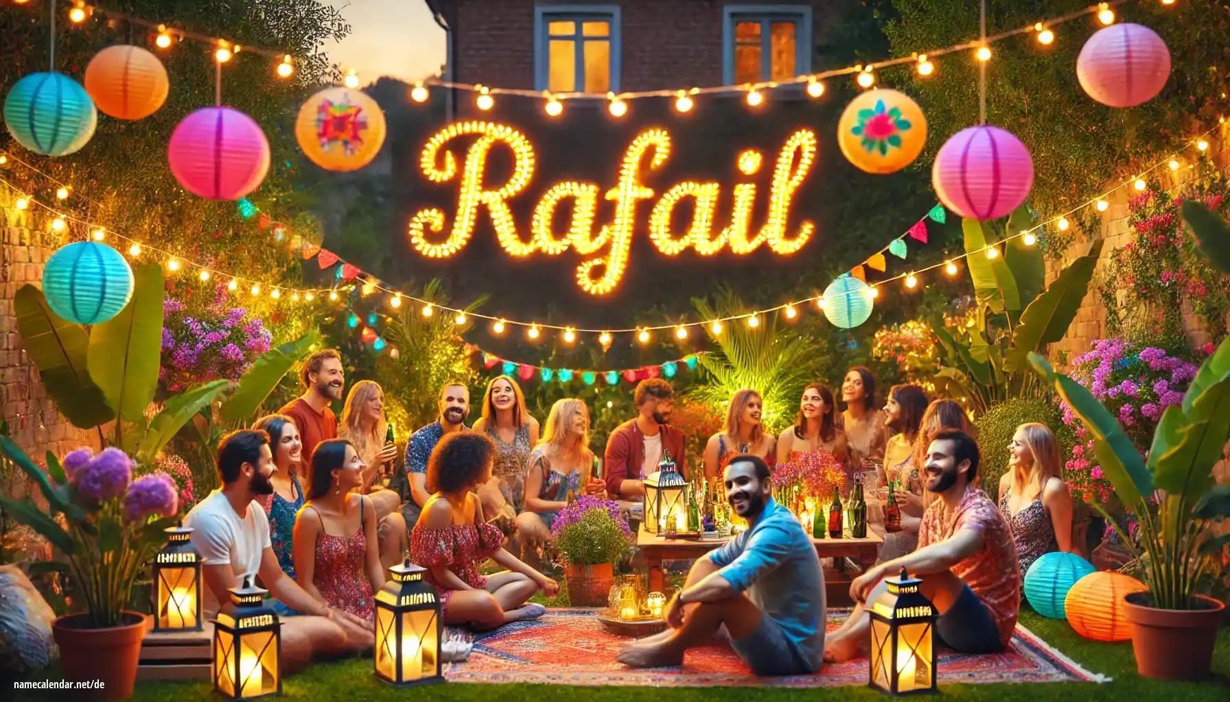 Feier des Namenstages und des Namens - Rafail