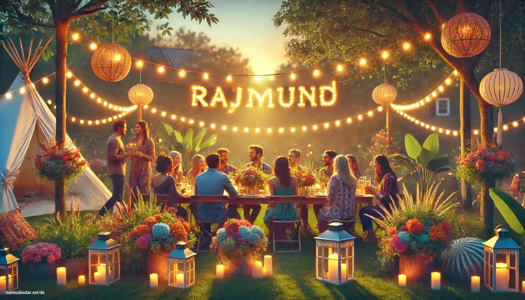 Feier des Namenstages und des Namens - Rajmund