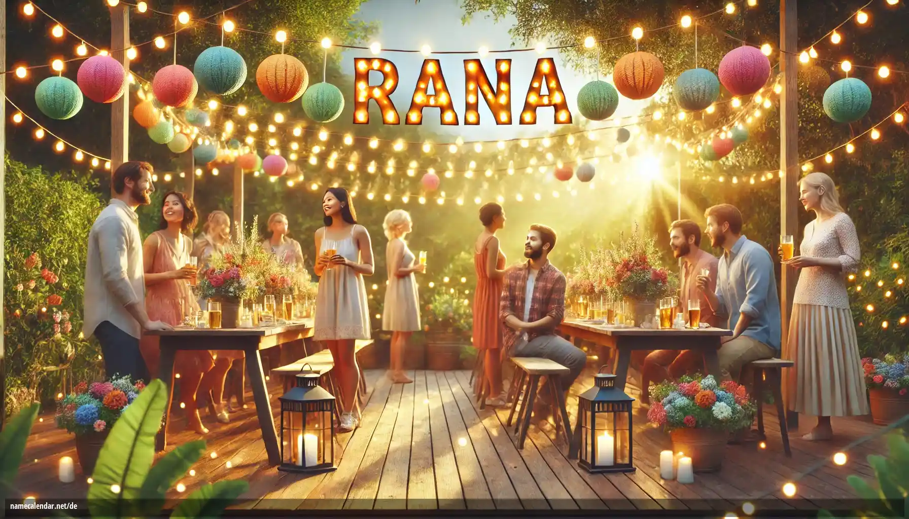 Feier des Namenstages und des Namens - Rana