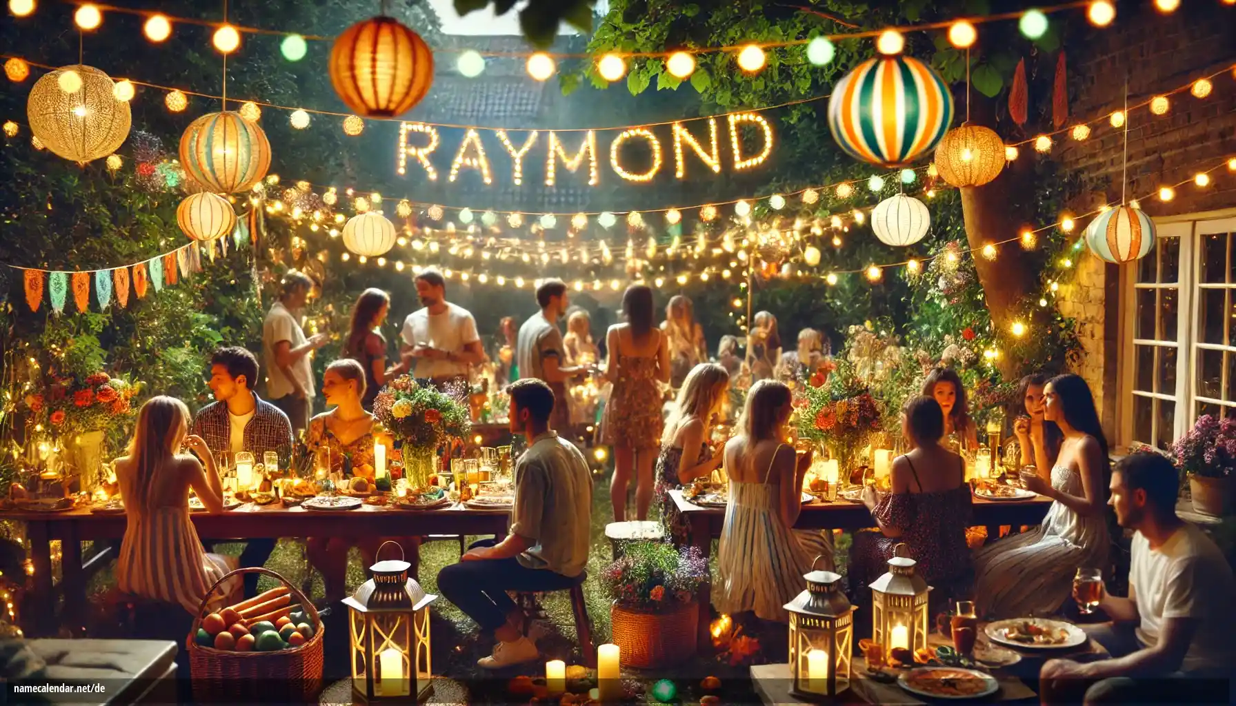 Feier des Namenstages und des Namens - Raymond