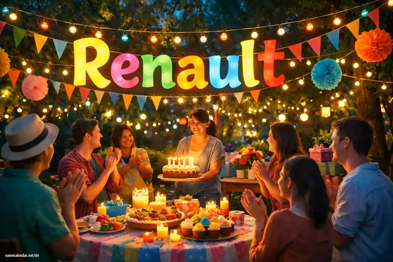 Feier des Namenstages und des Namens - Renault
