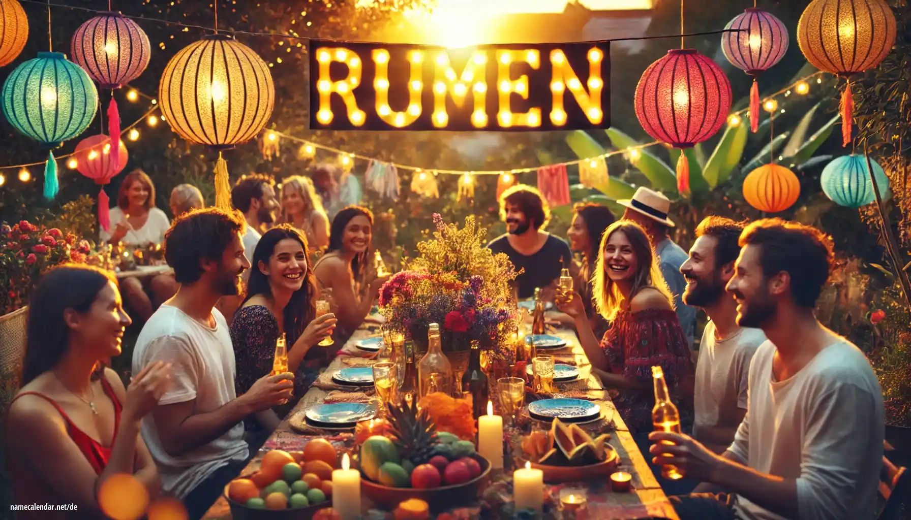 Feier des Namenstages und des Namens - Rumen