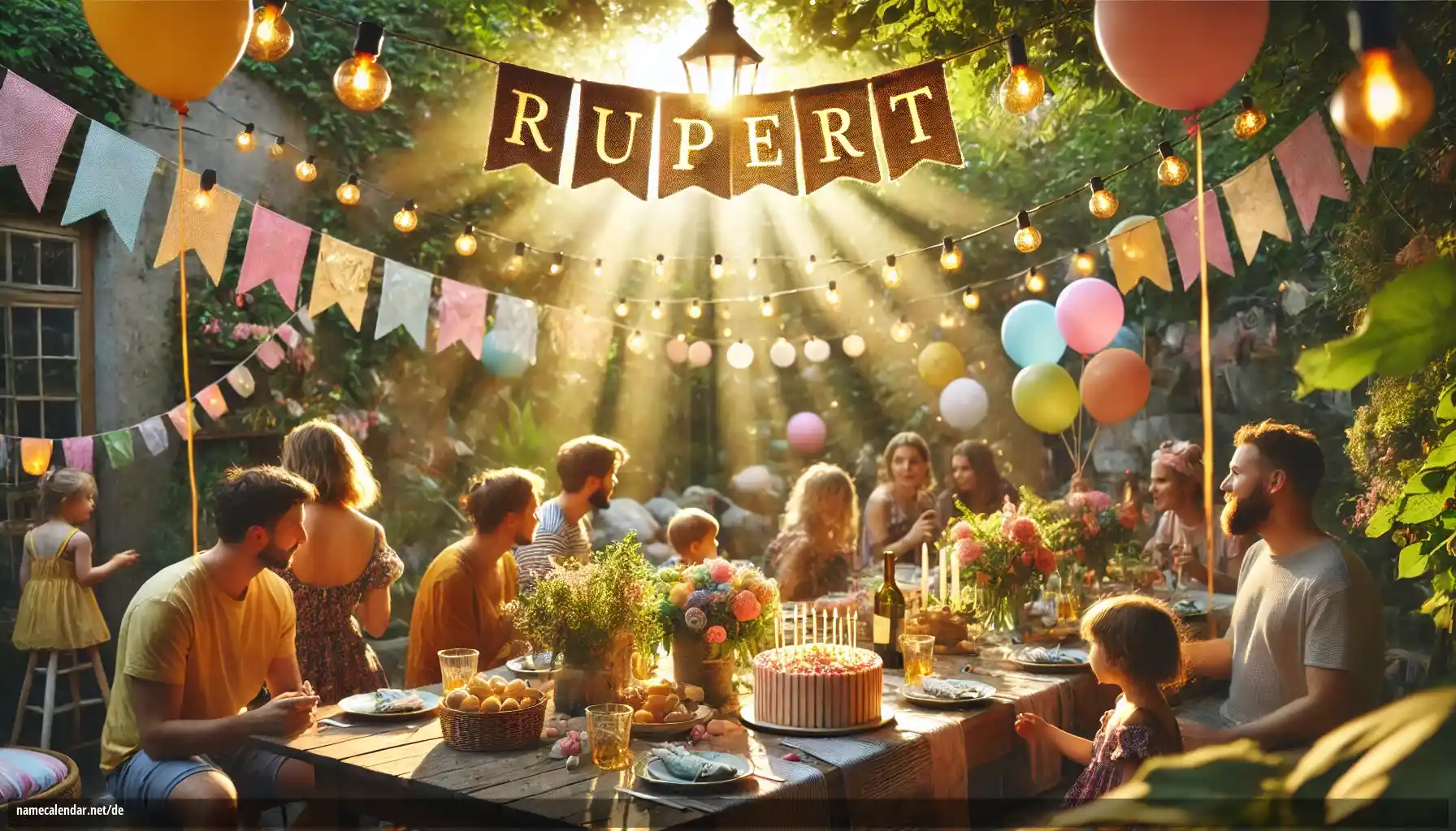 Feier des Namenstages und des Namens - Rupert