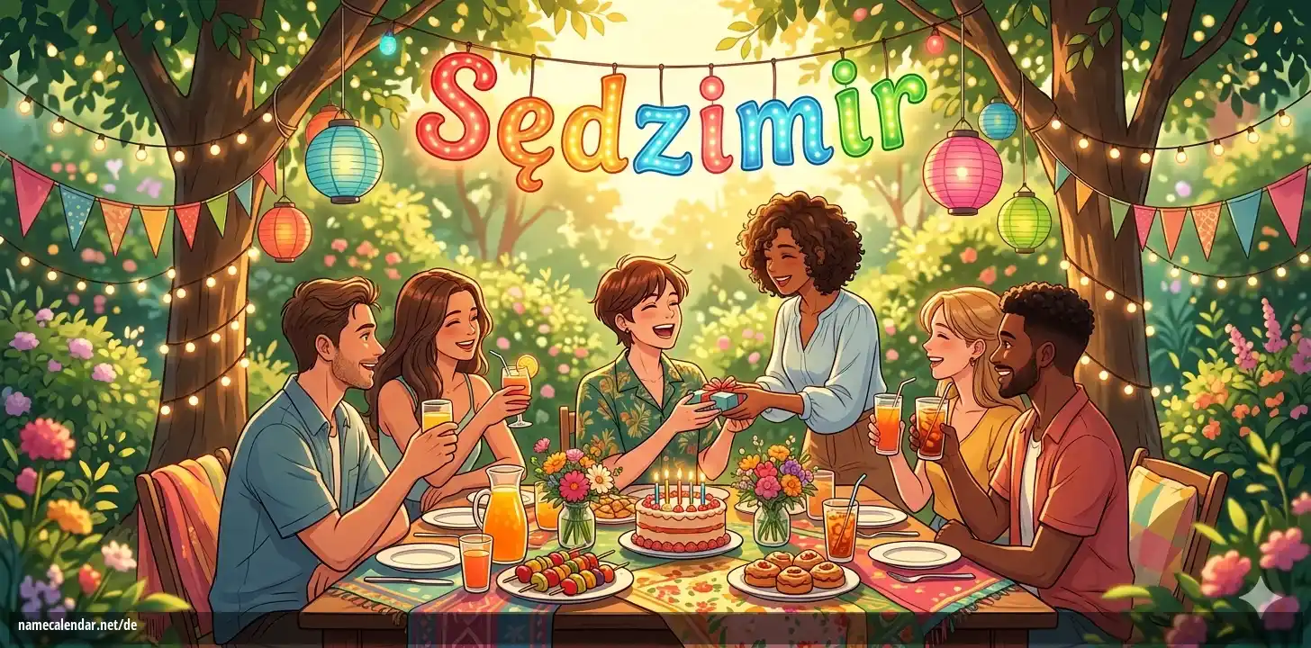 Feier des Namenstages und des Namens - Sędzimir