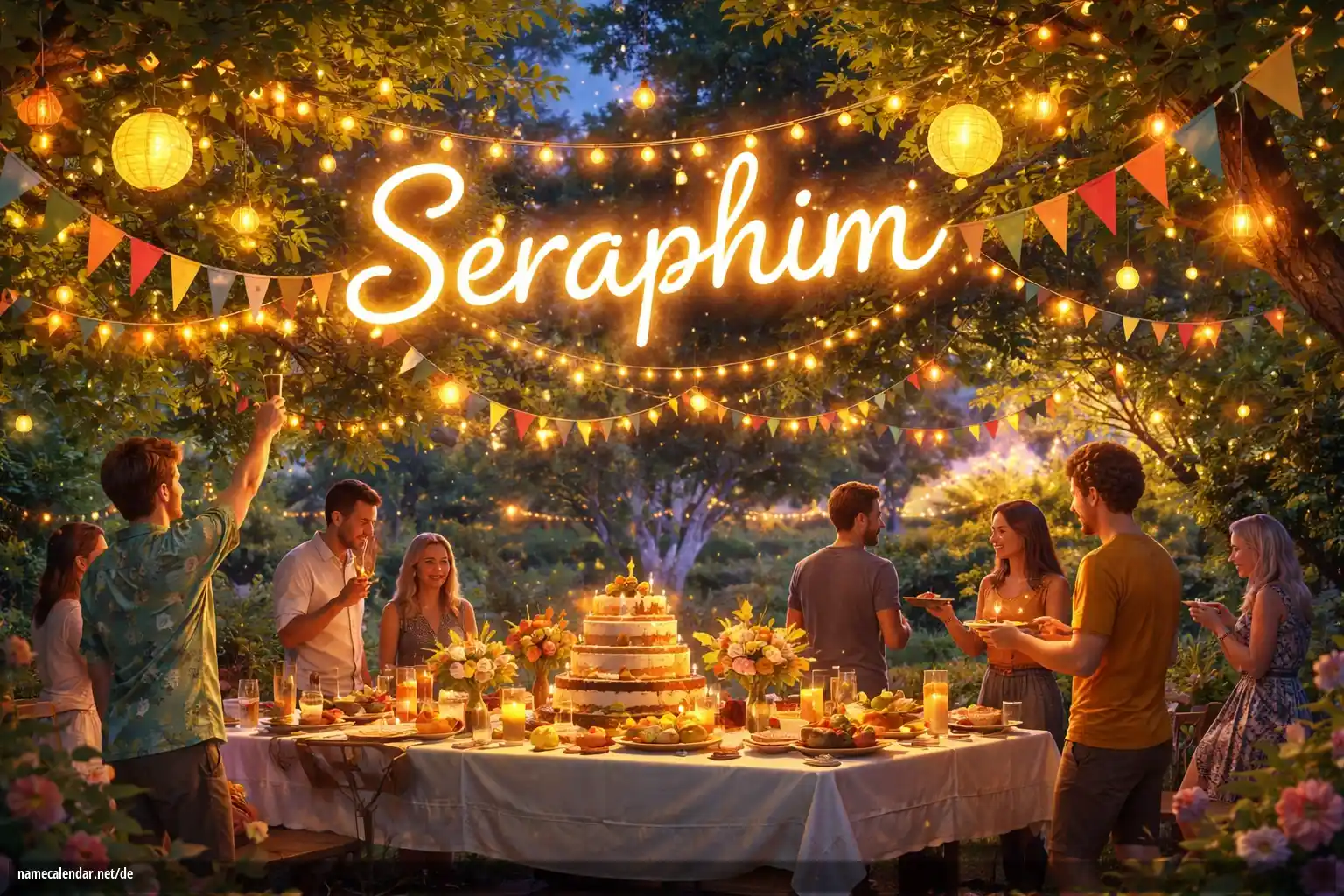 Feier des Namenstages und des Namens - Seraphim