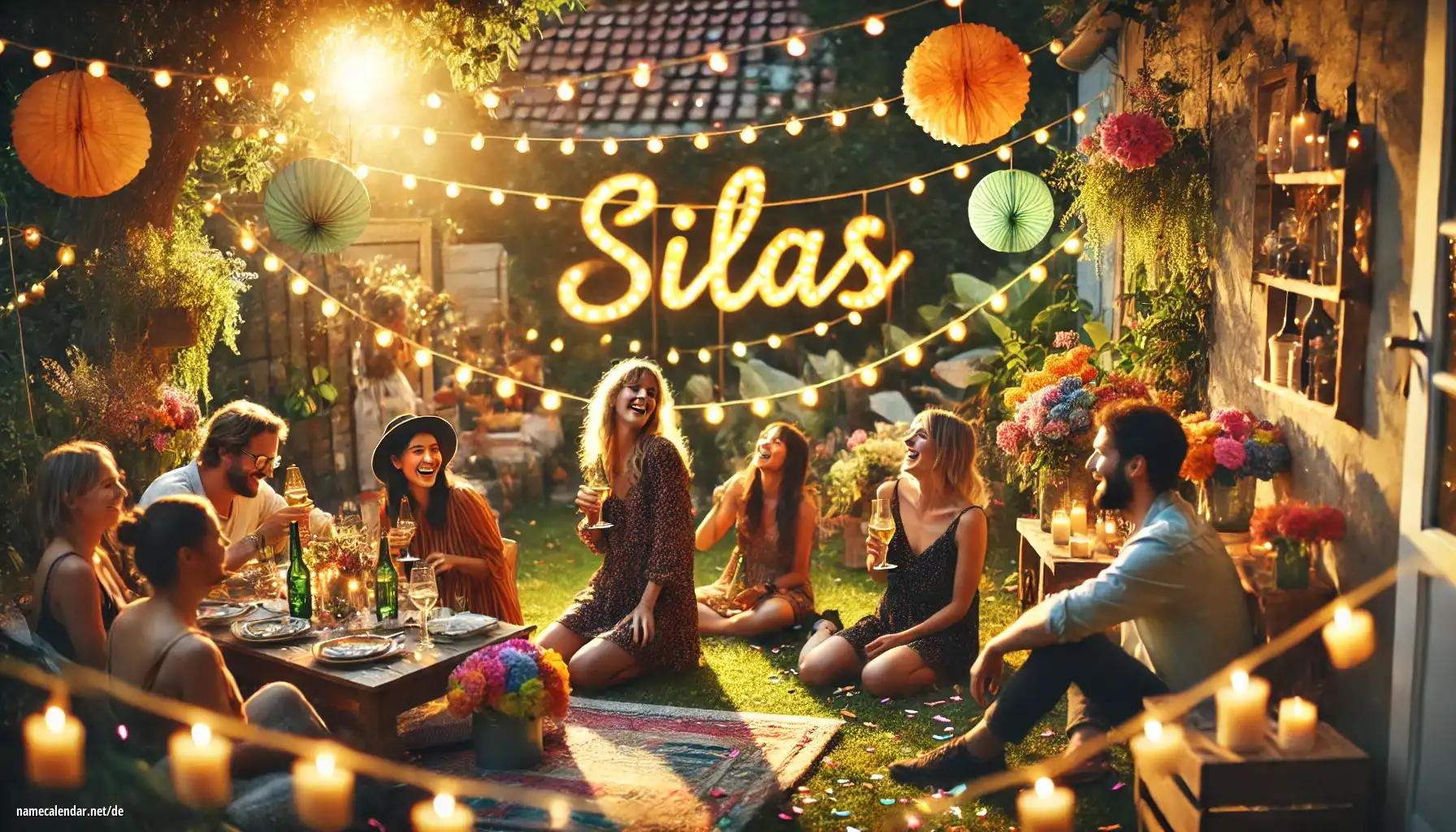 Feier des Namenstages und des Namens - Silas