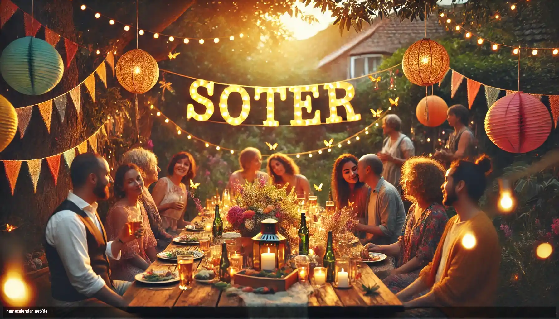 Feier des Namenstages und des Namens - Soter