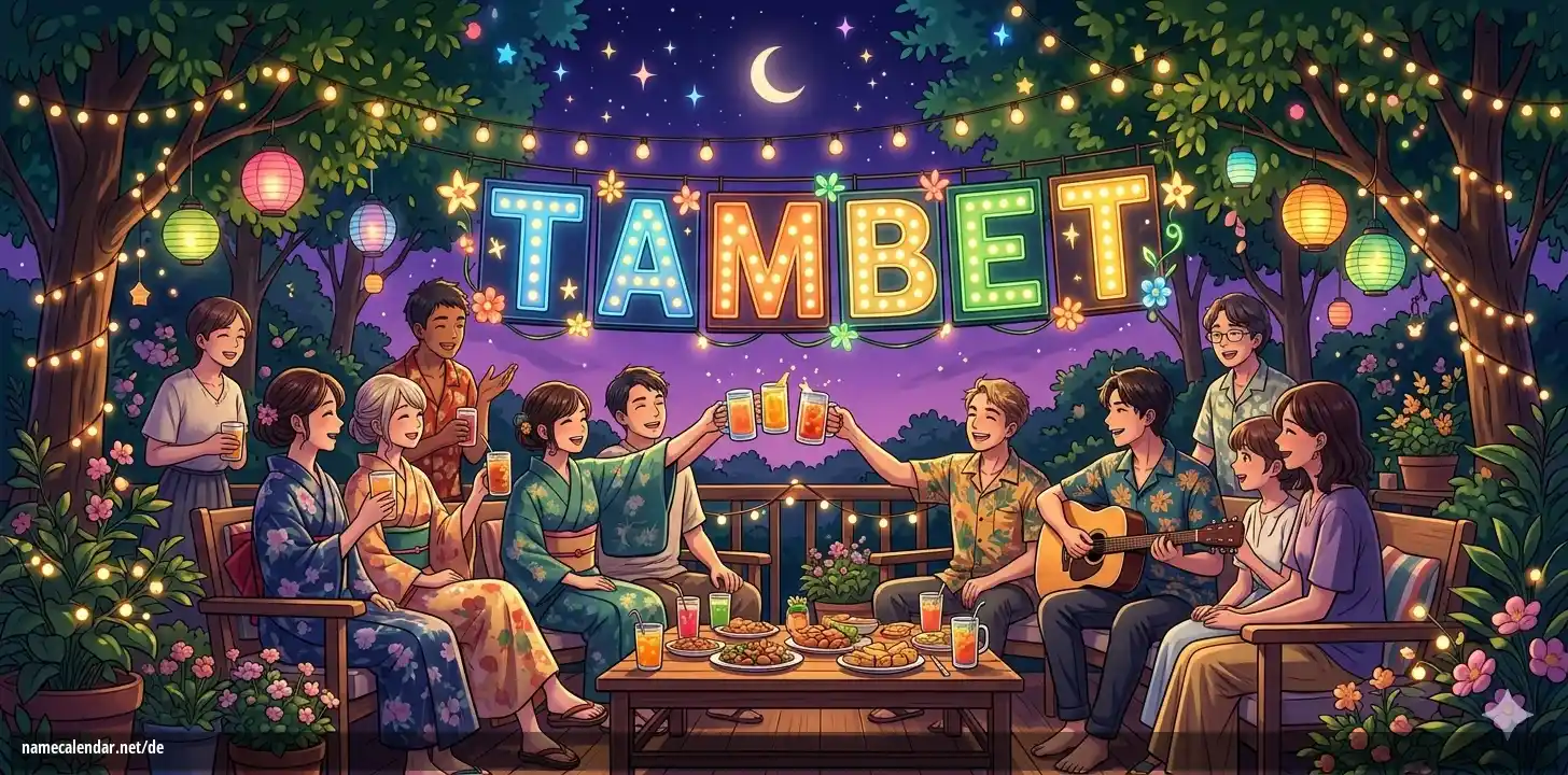 Feier des Namenstages und des Namens - Tambet