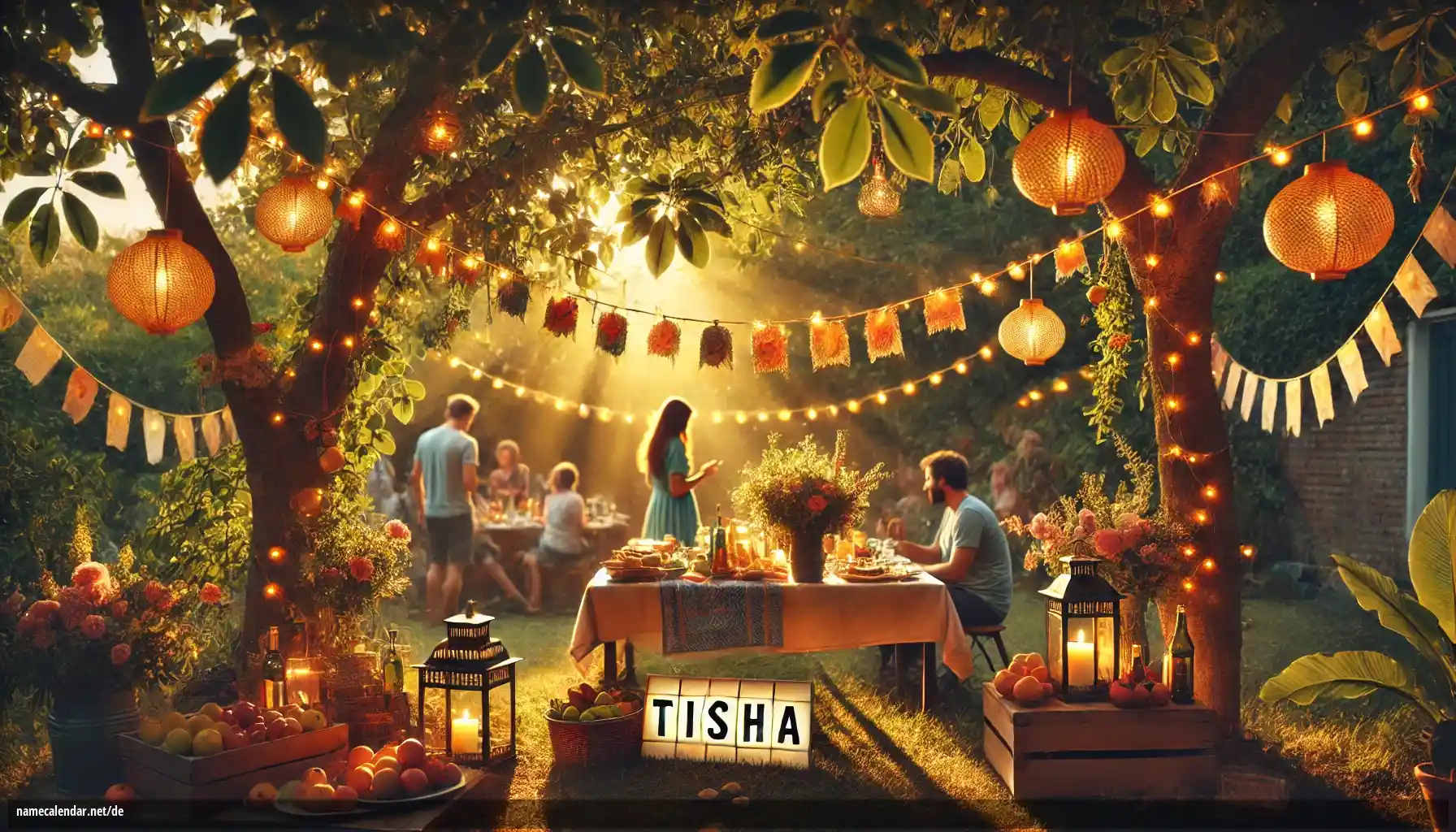 Feier des Namenstages und des Namens - Tisha