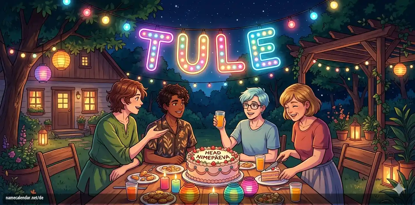 Feier des Namenstages und des Namens - Tule