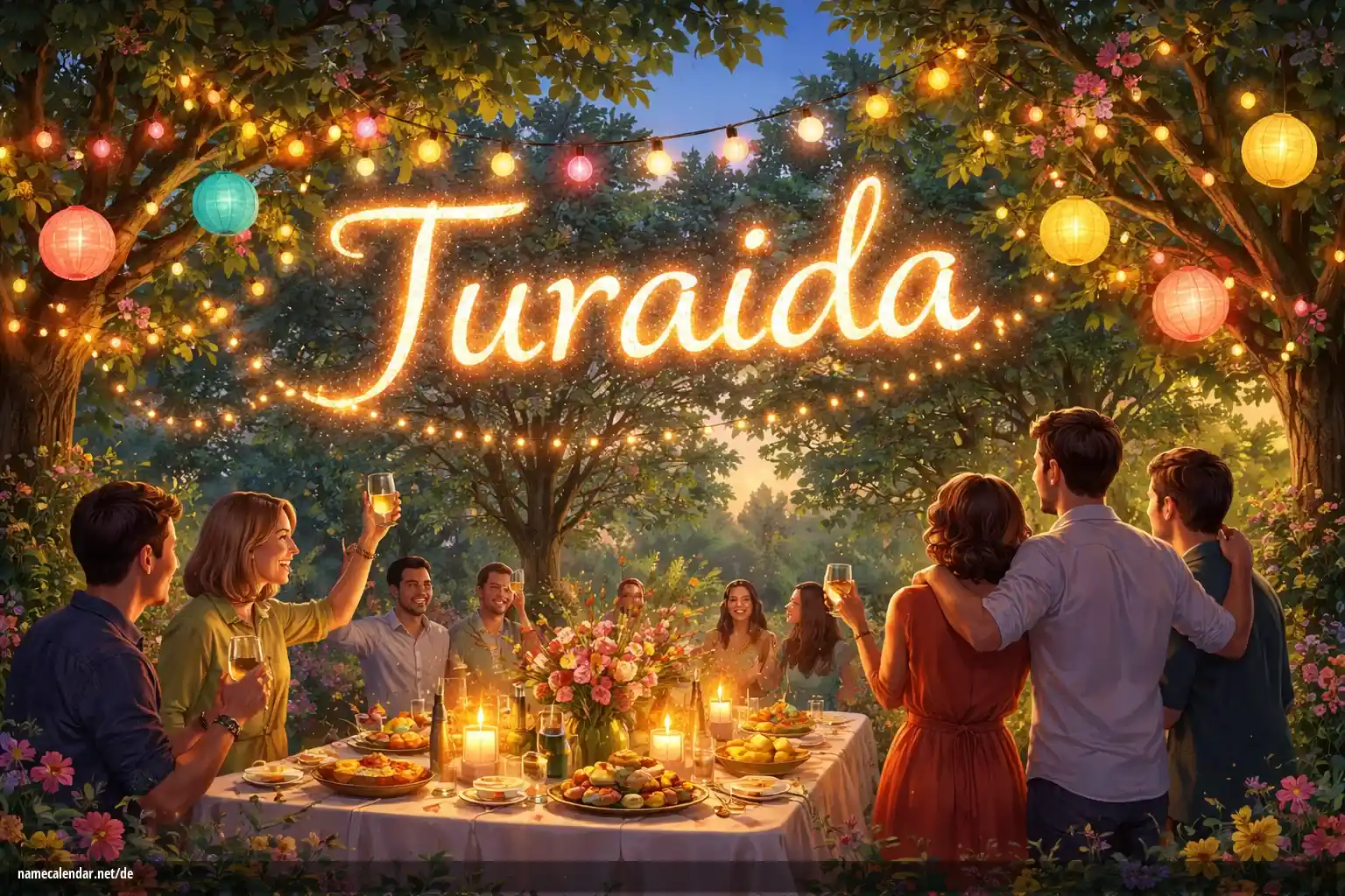 Feier des Namenstages und des Namens - Turaida