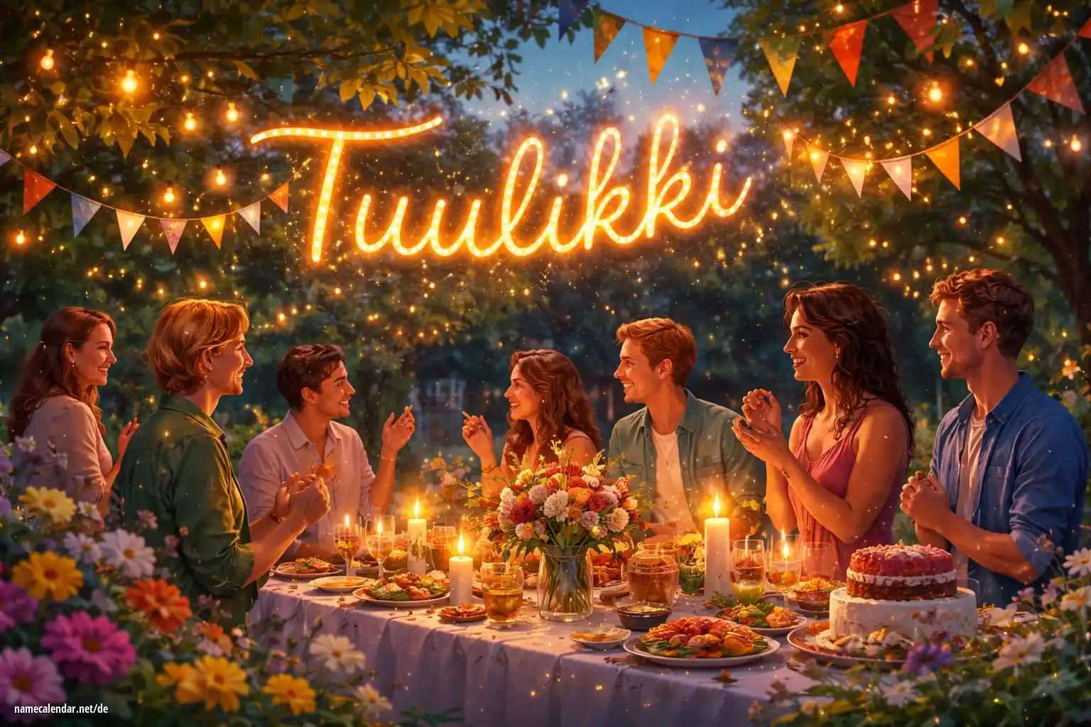 Feier des Namenstages und des Namens - Tuulikki