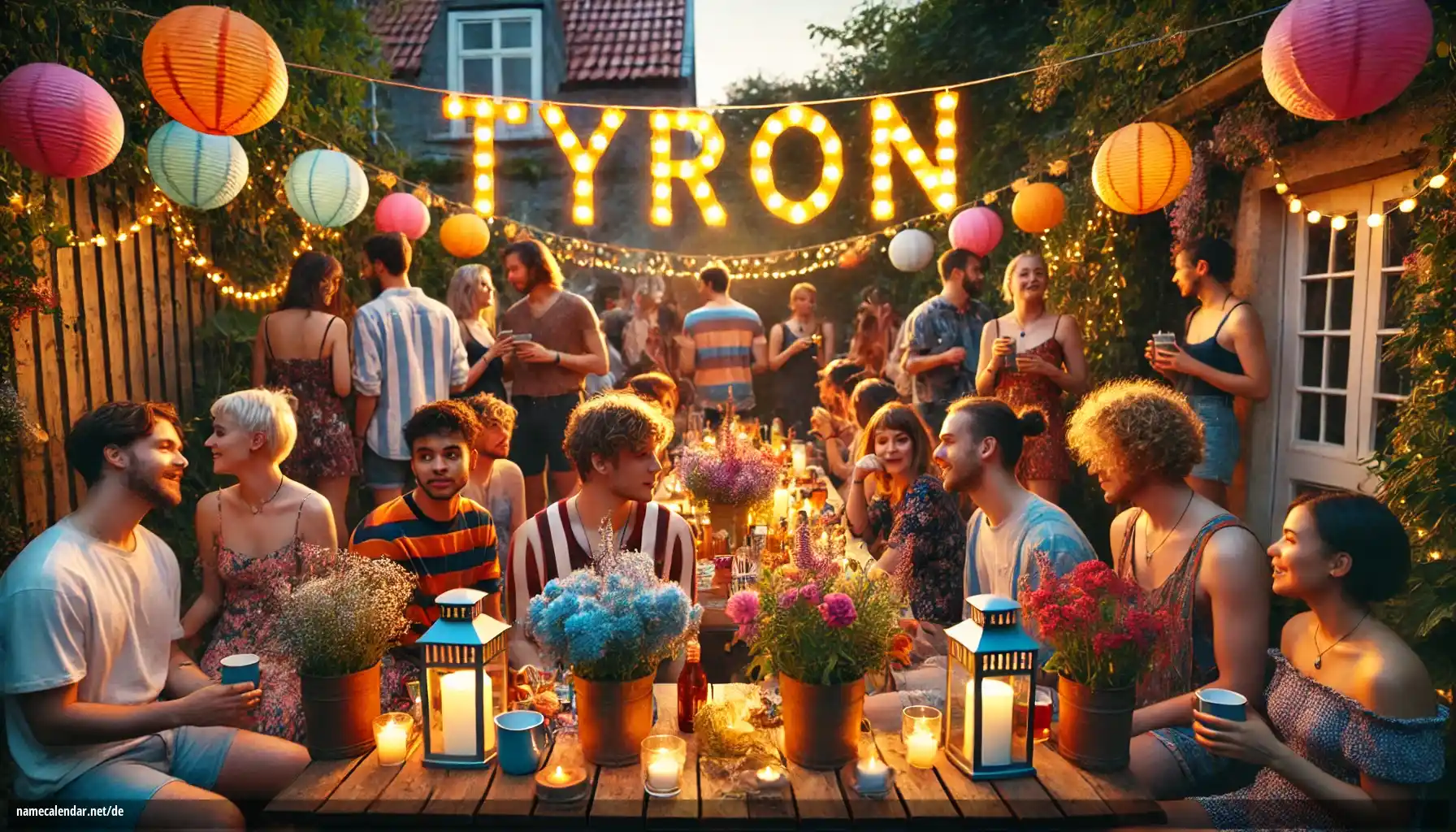 Feier des Namenstages und des Namens - Tyron