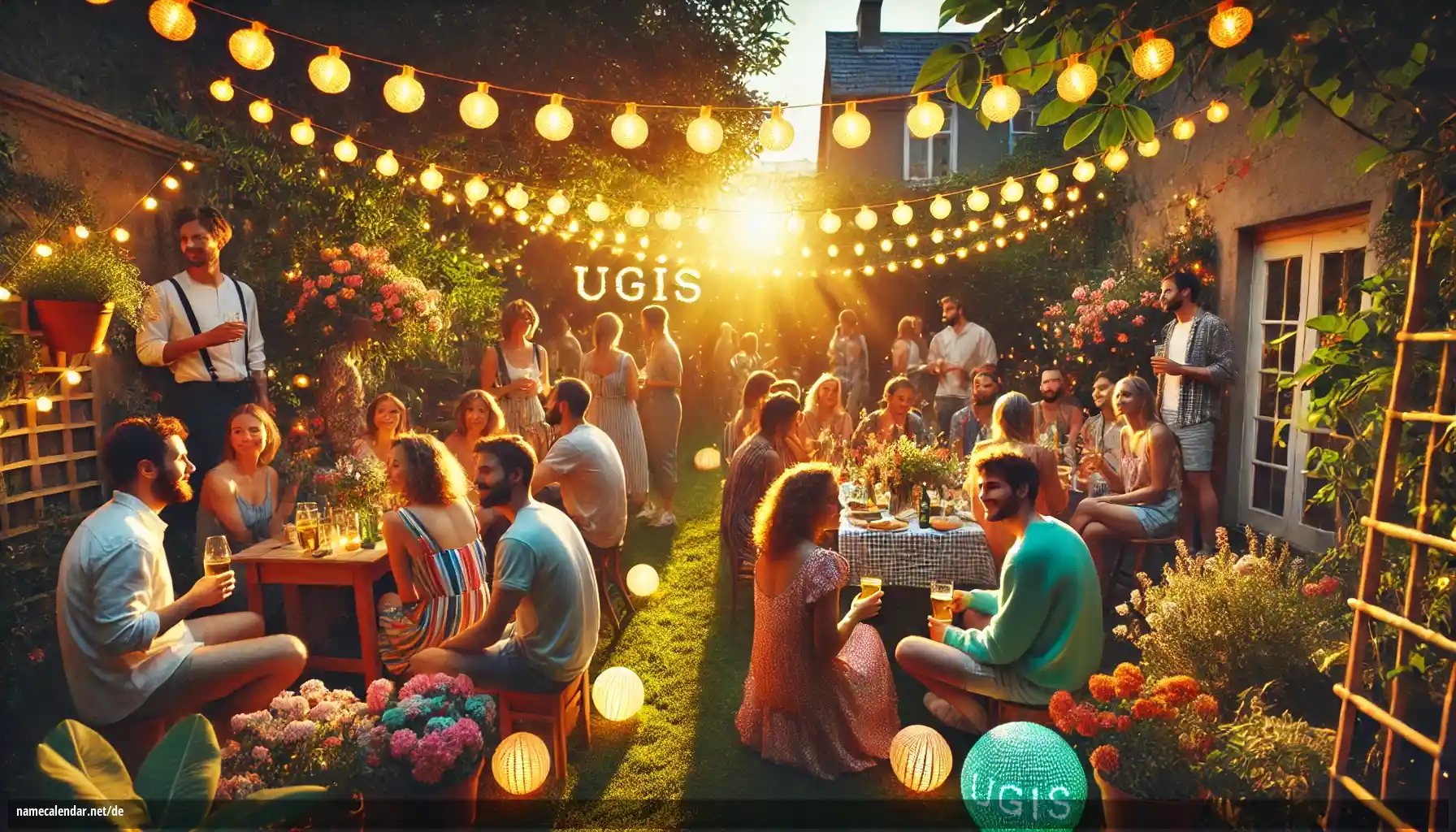 Feier des Namenstages und des Namens - Ugis