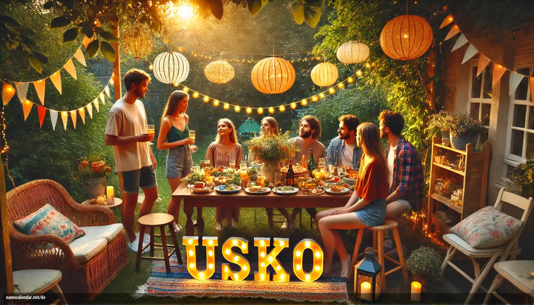 Feier des Namenstages und des Namens - Usko