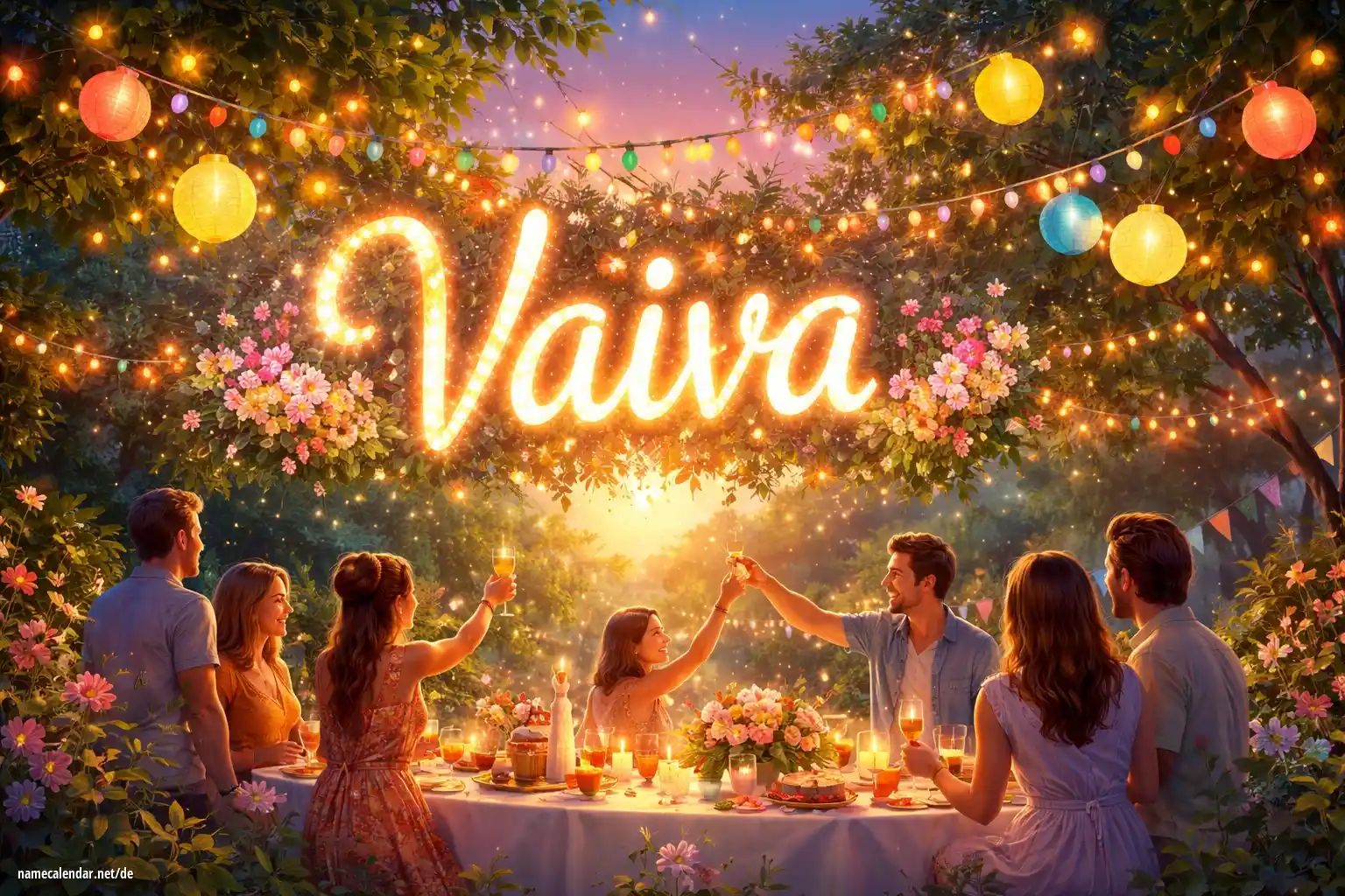 Feier des Namenstages und des Namens - Vaiva