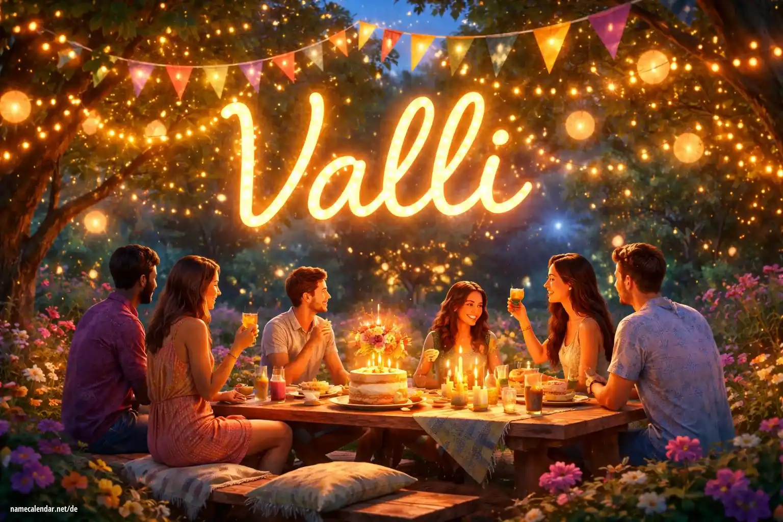 Feier des Namenstages und des Namens - Valli