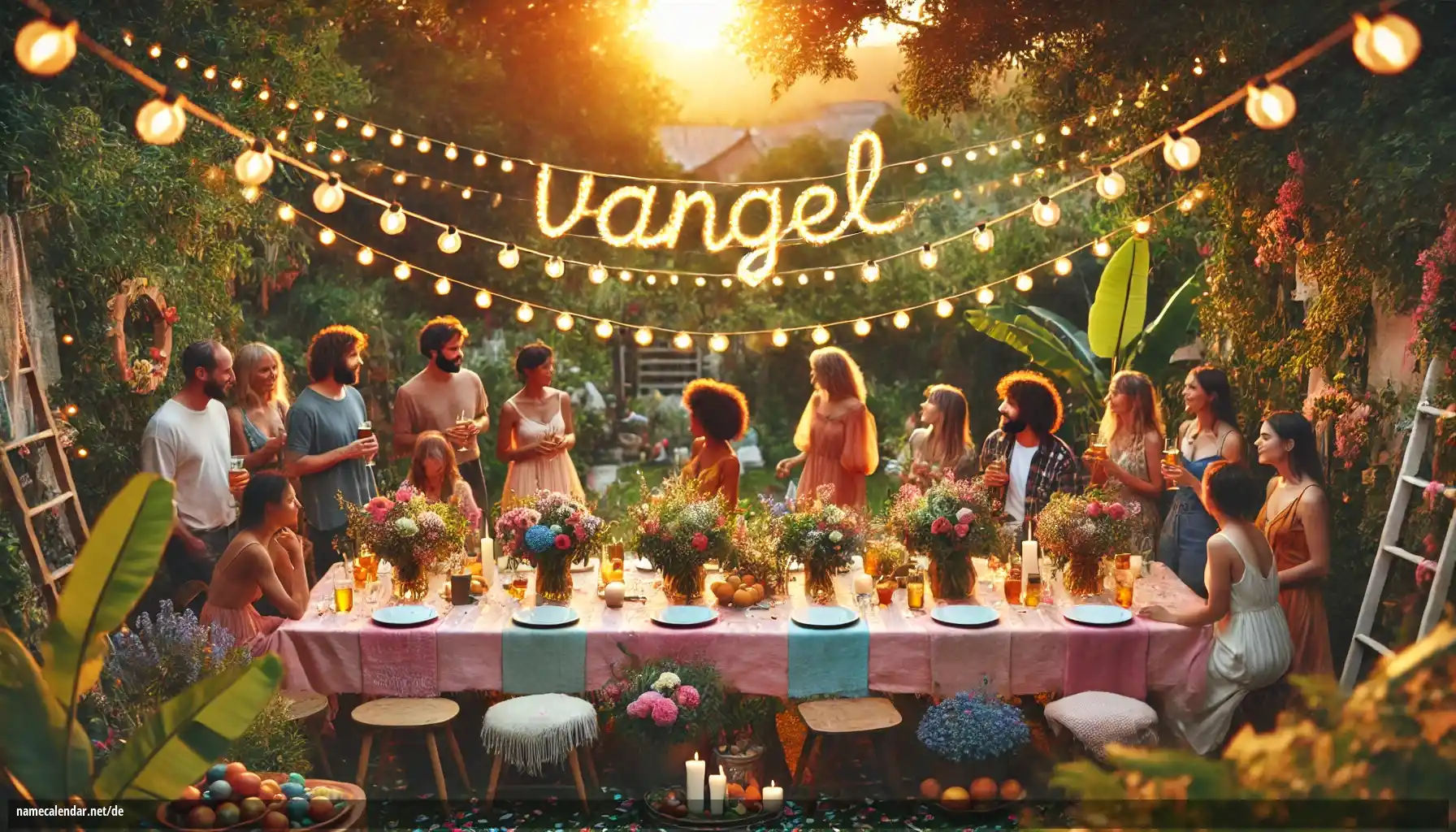 Feier des Namenstages und des Namens - Vangel